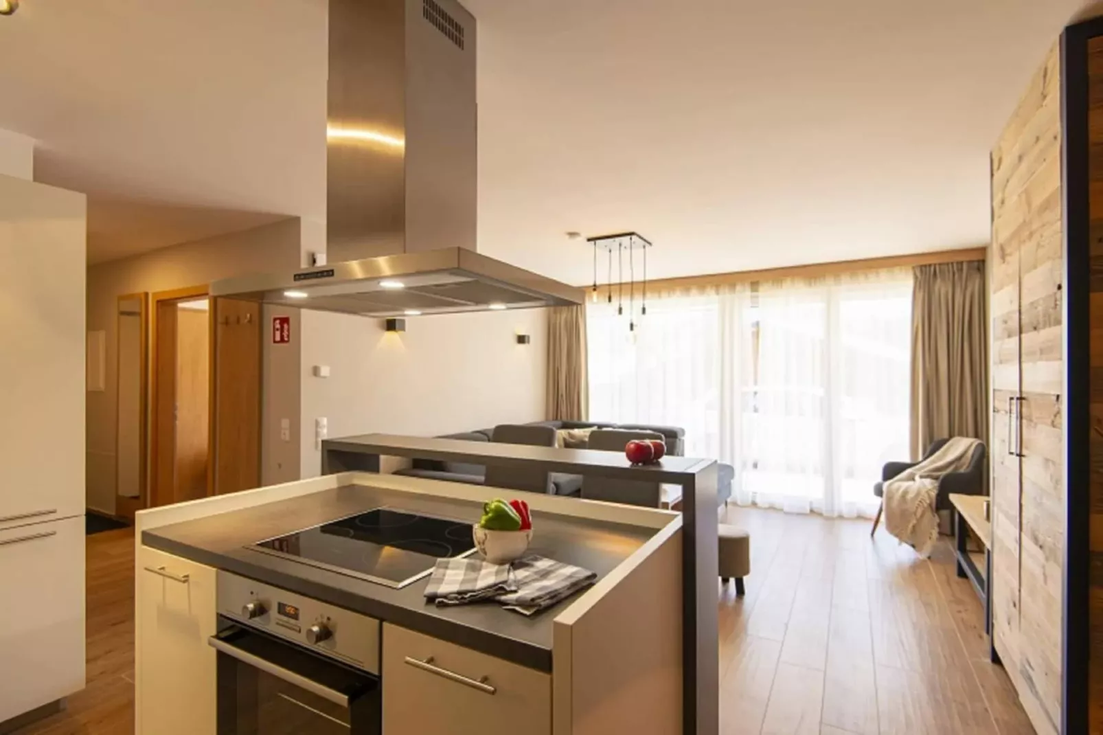 GA3C Alpenleben Apartments-Keuken