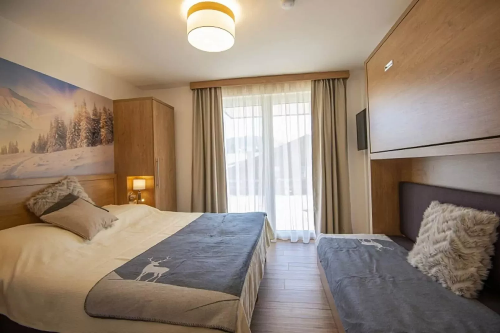 GA3C Alpenleben Apartments-Slaapkamer
