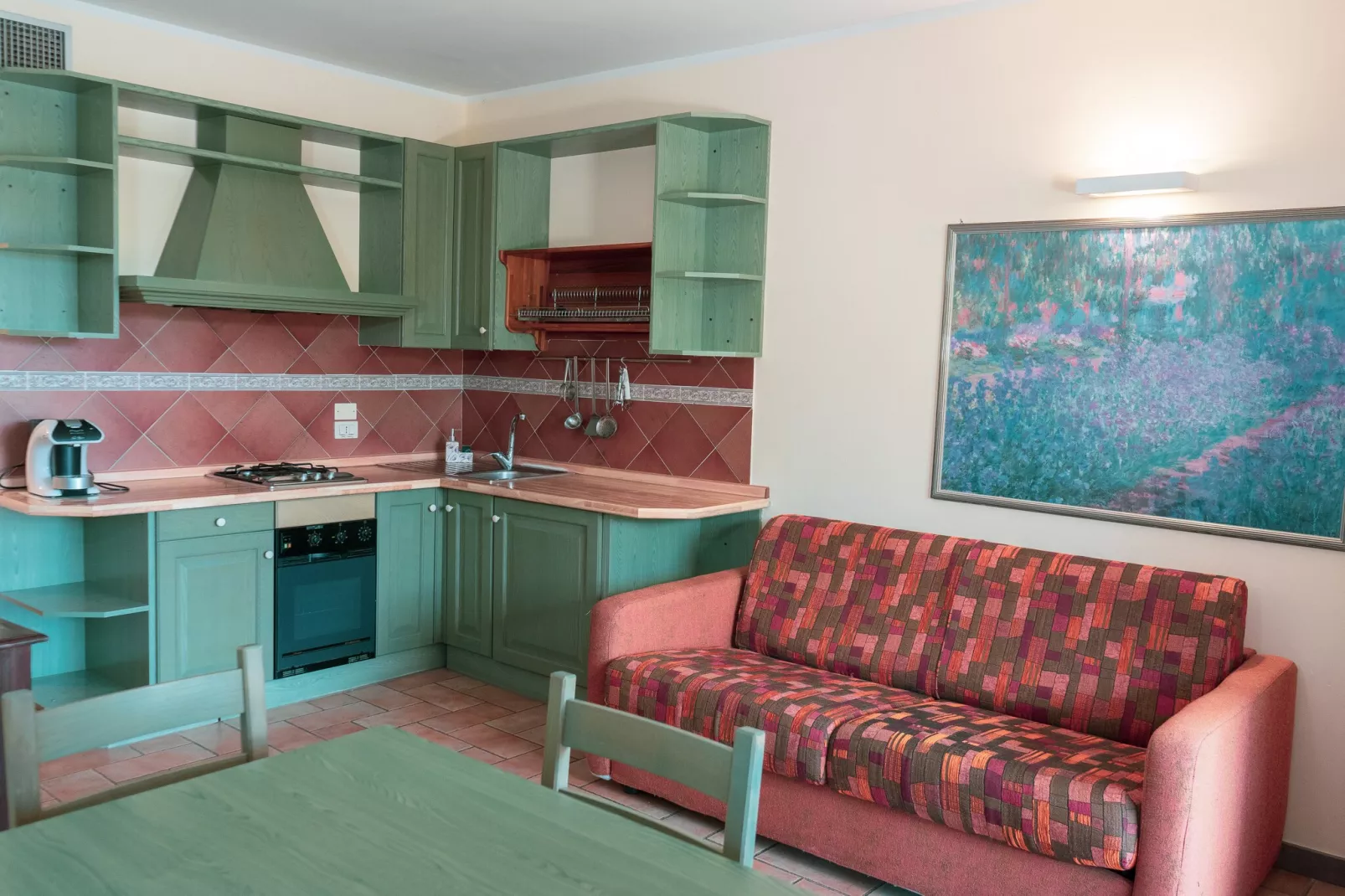 Assisi 6 pax-Woonkamer