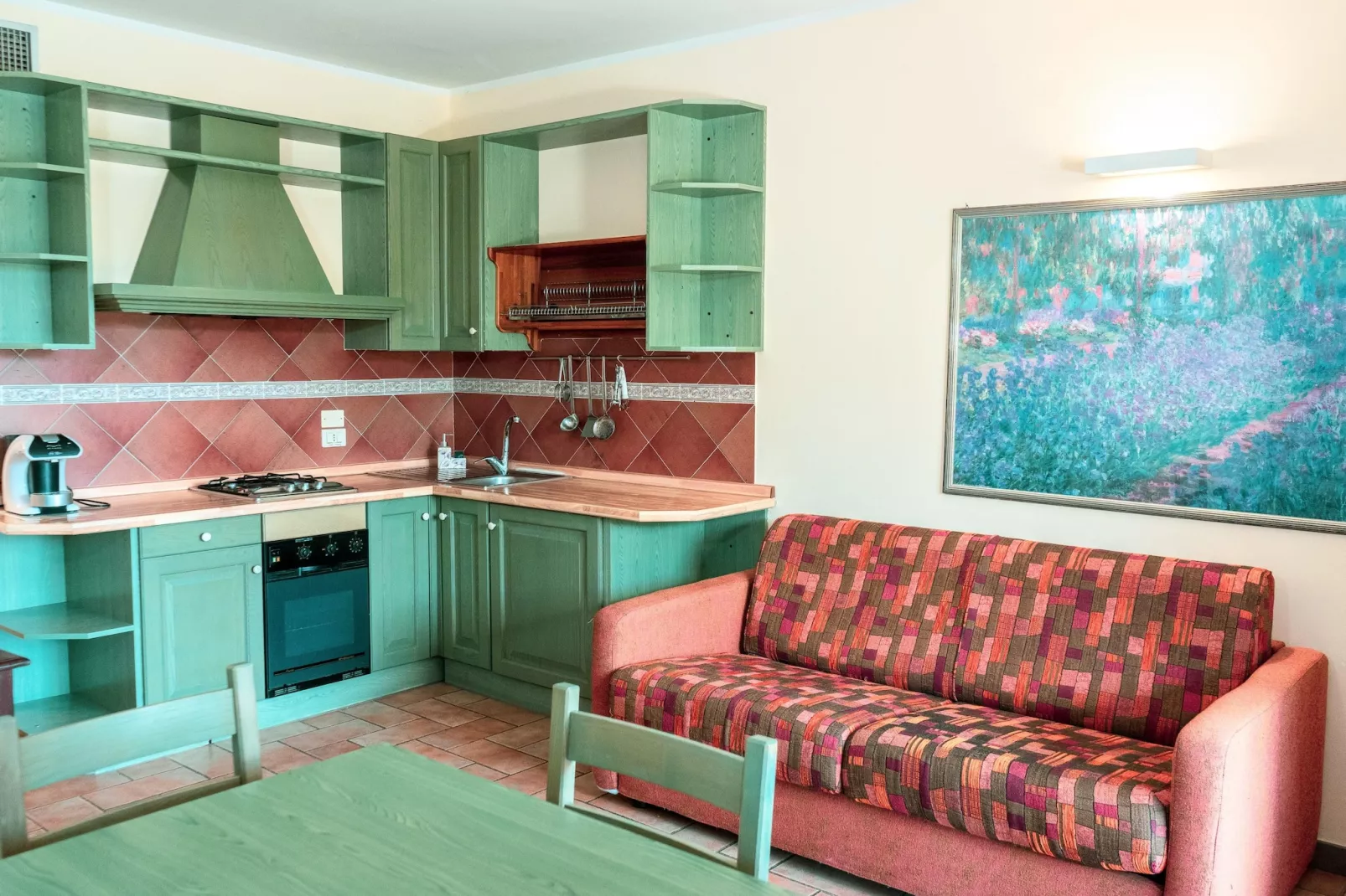Assisi 6 pax-Woonkamer