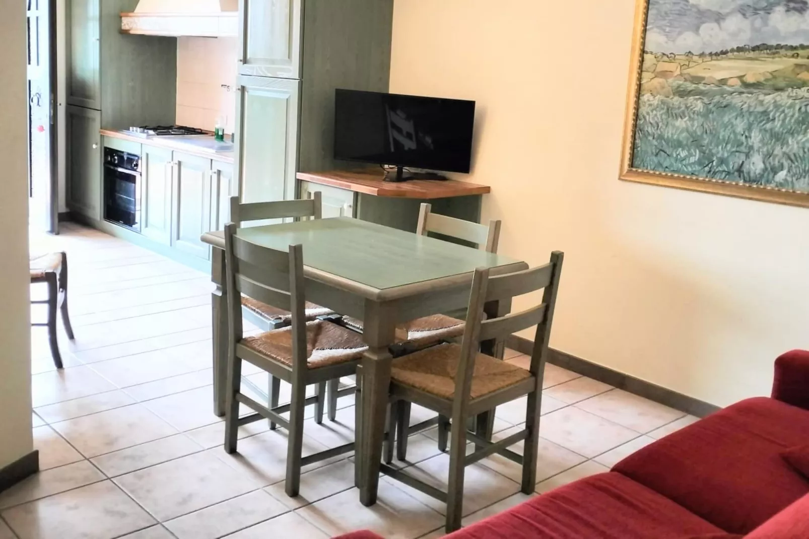 Assisi 6 pax-Woonkamer
