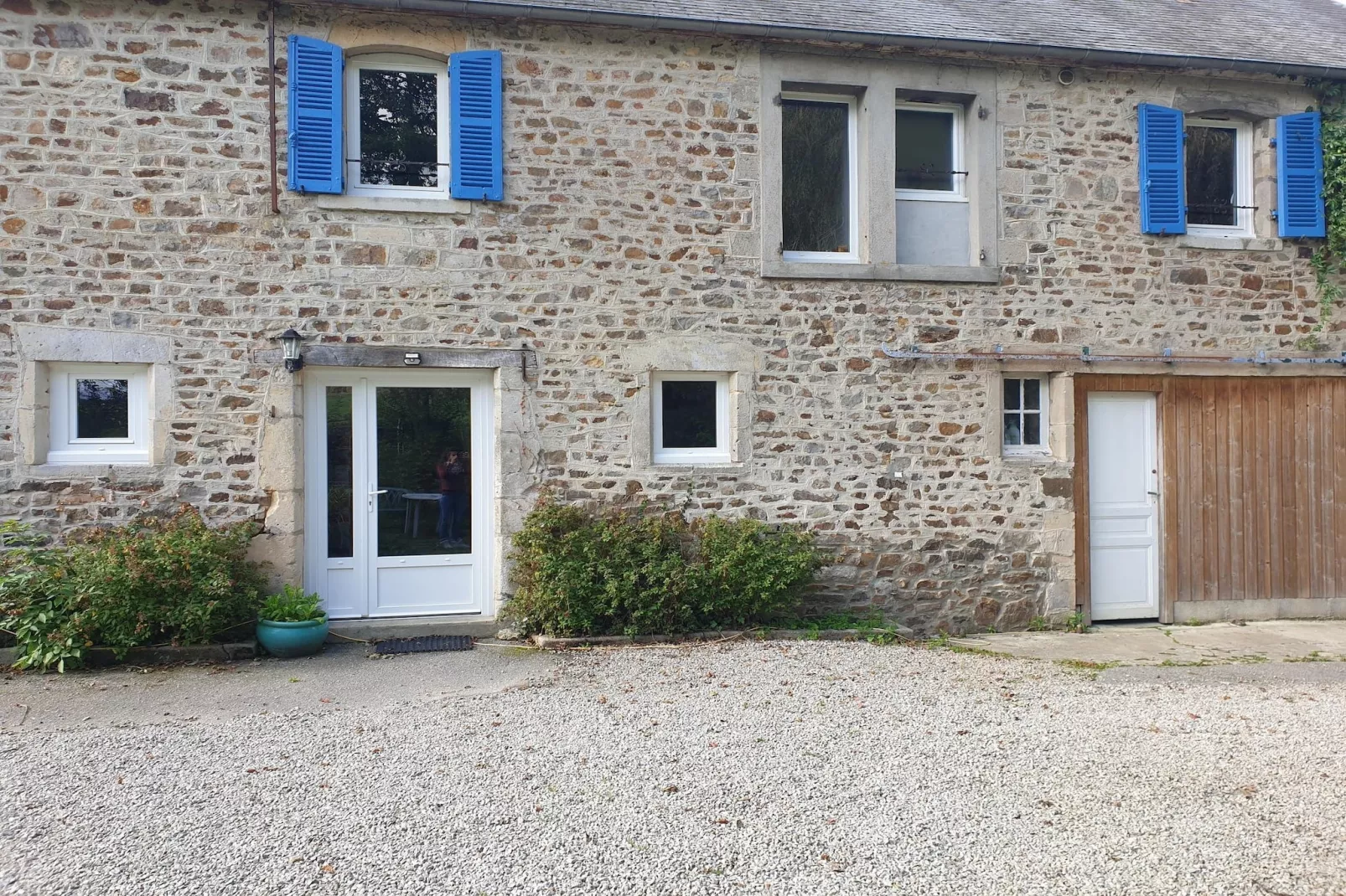 Semi-detached house St Sauveur-le-Vicomte--Buitenkant zomer