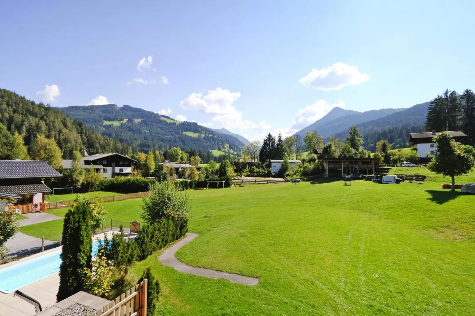 Appartements Isegrim-Gebieden zomer 1km