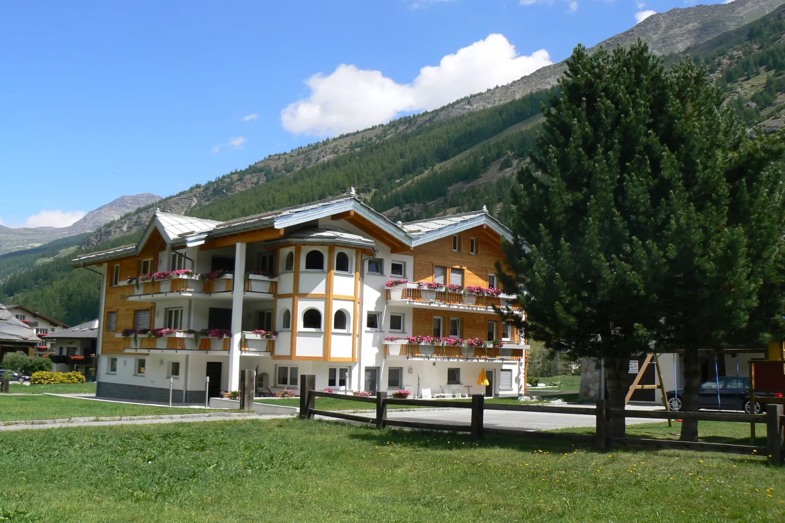 Haus Alpenstern Wohnung Distel-Buitenkant zomer