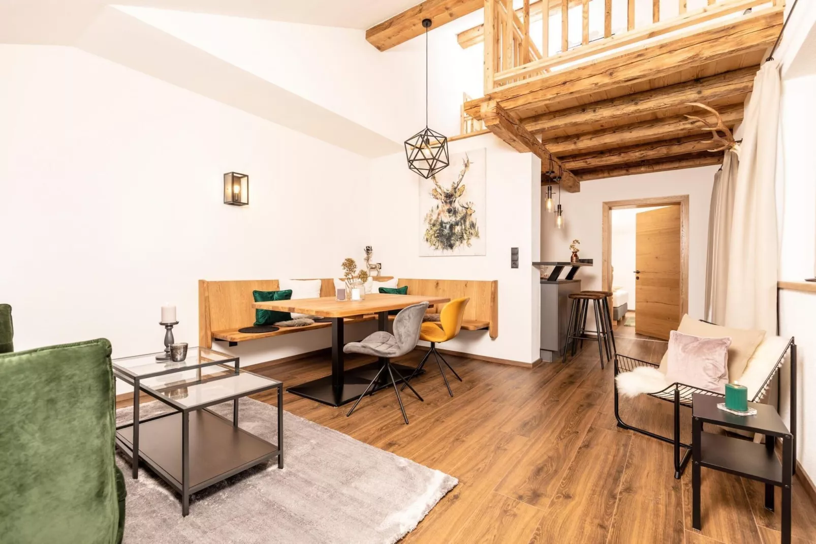 Wohnung Wald-Woonkamer