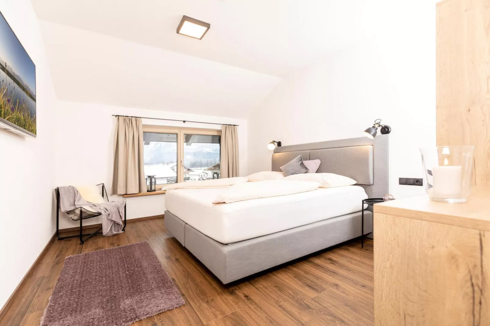 Wohnung Wald-Slaapkamer