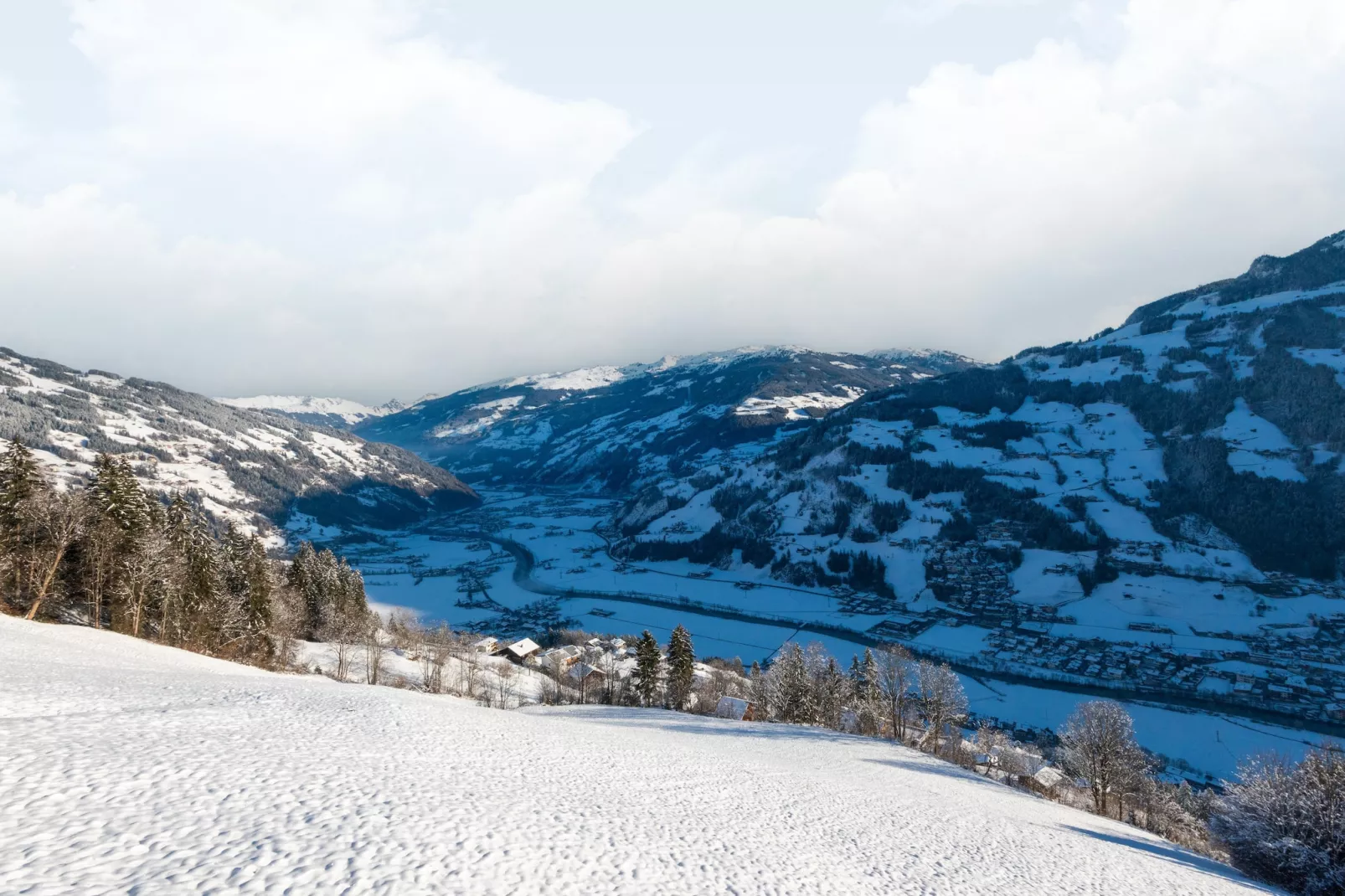 Pfundhof-Gebied winter 1km