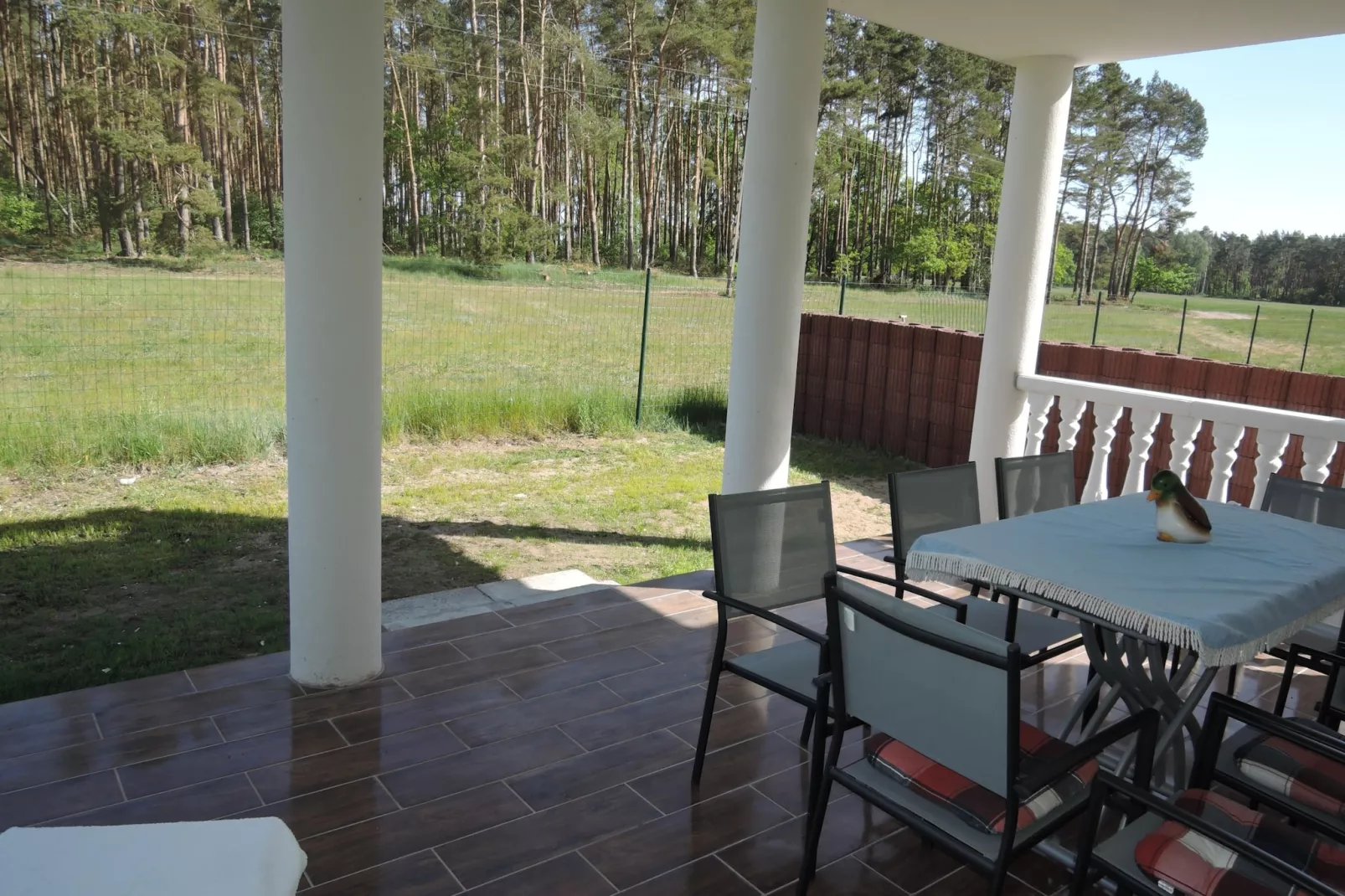 Ferienhaus Kormoran in Nowe Warpno für 10 Personen LUK-Tuinen zomer
