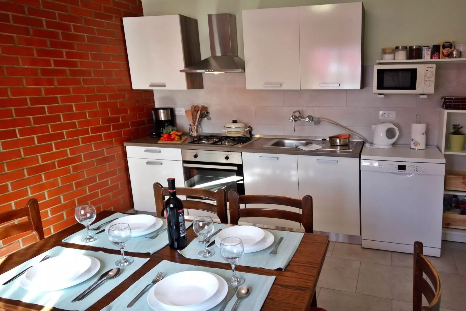 Holiday Home Sabina - Private Pool, BBQ Area-Keuken