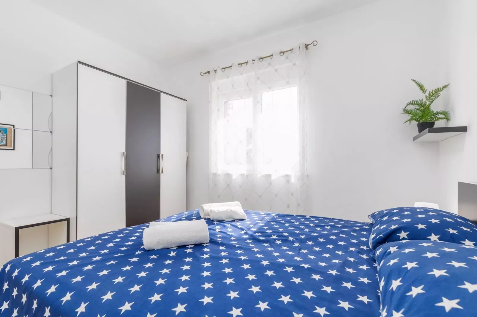 Sabi Relax Zone Apartment - Private Pool & Jacuzzi-Slaapkamer