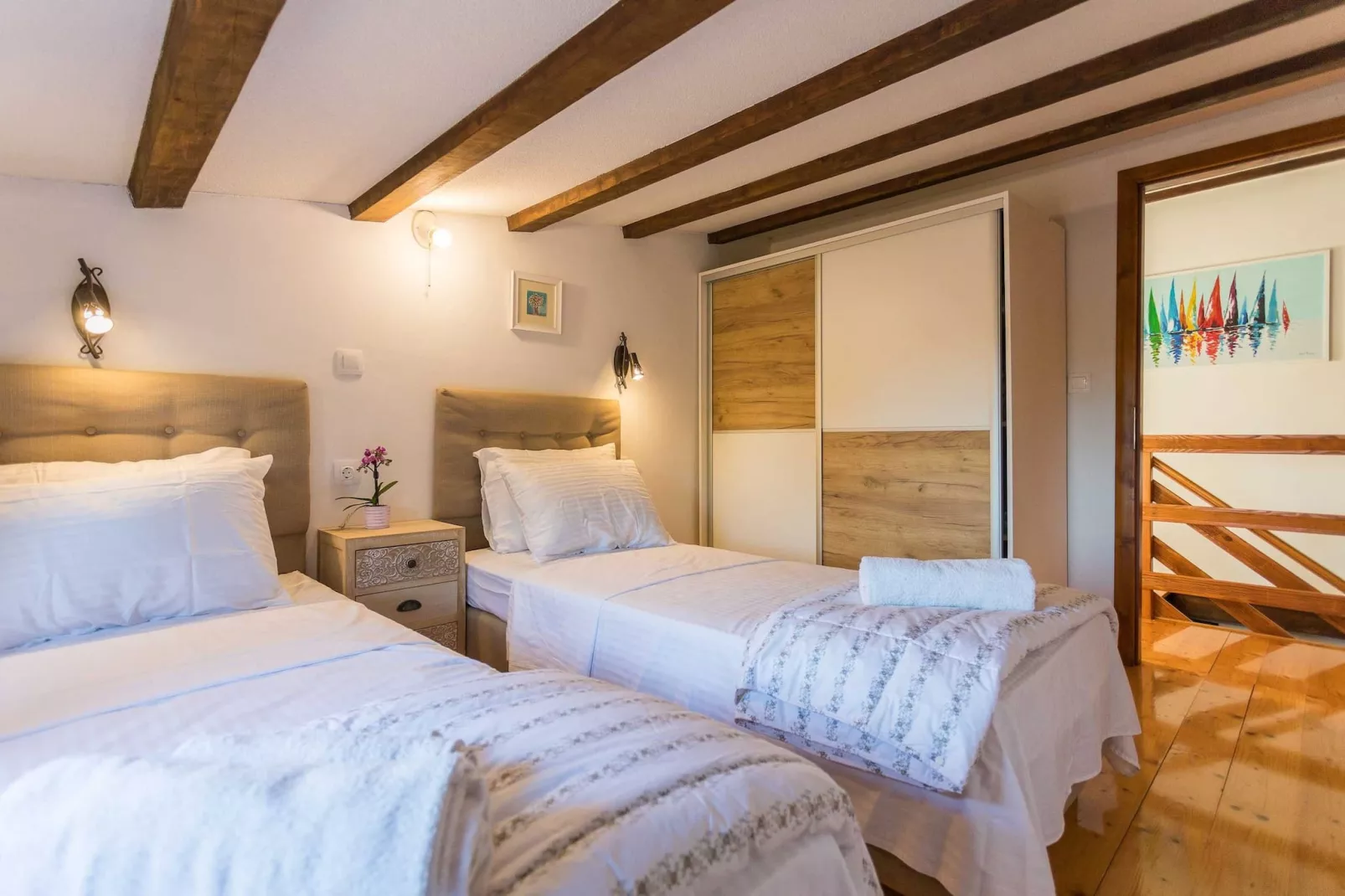 Casa Vala Romana - Big Garden, Jacuzzi, Free Bikes-Slaapkamer
