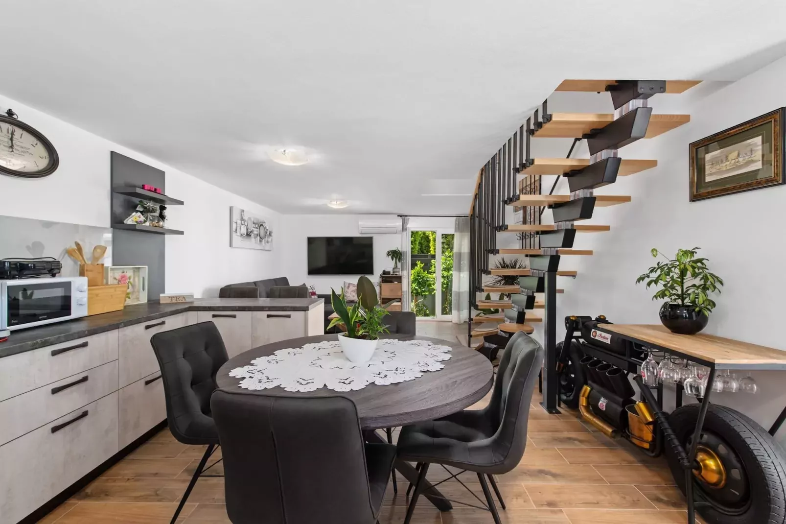 Holiday Home Sea - Beautiful Garden, Sea View-Keuken