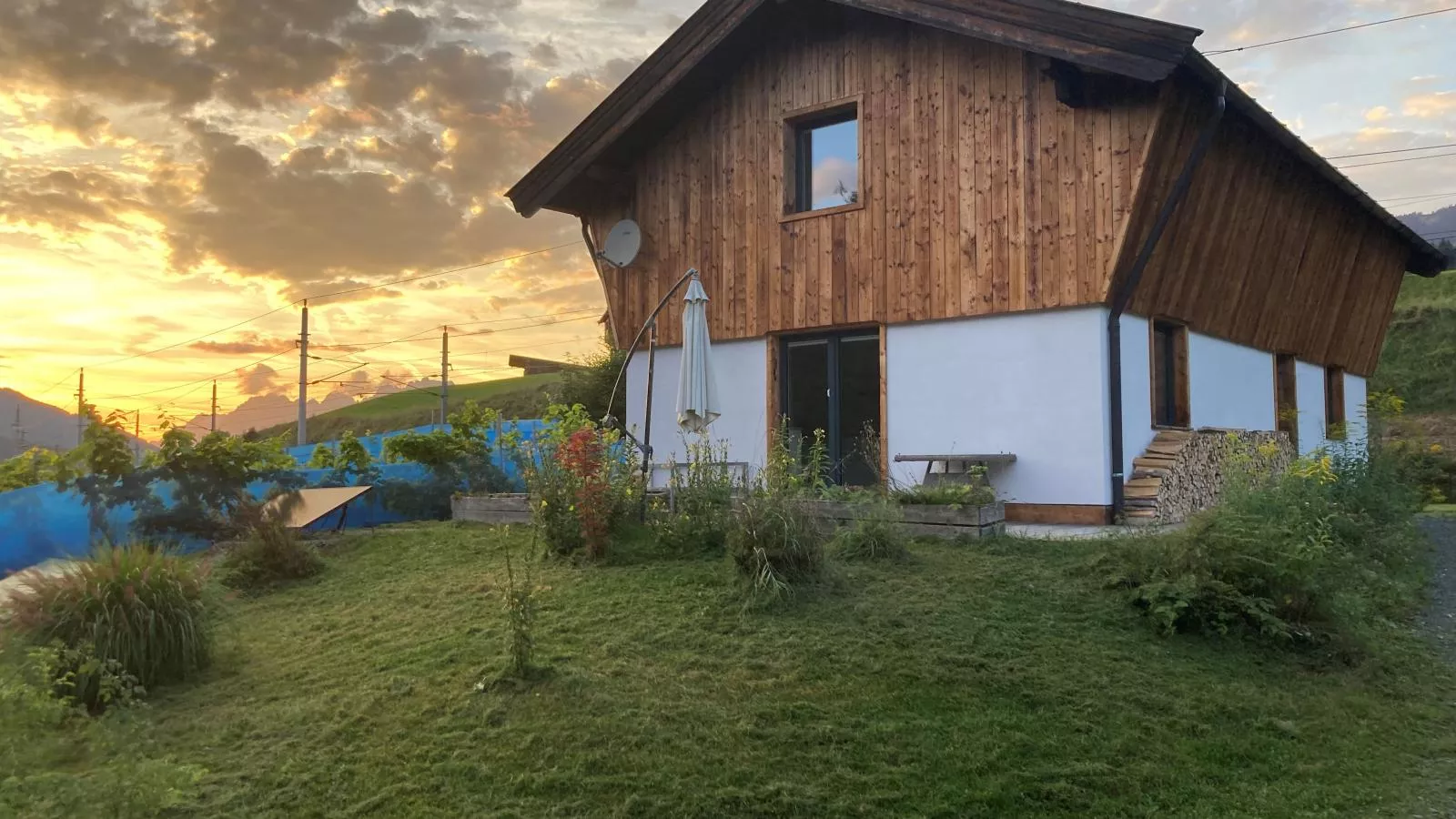 Rebenhaus-Buitenkant zomer