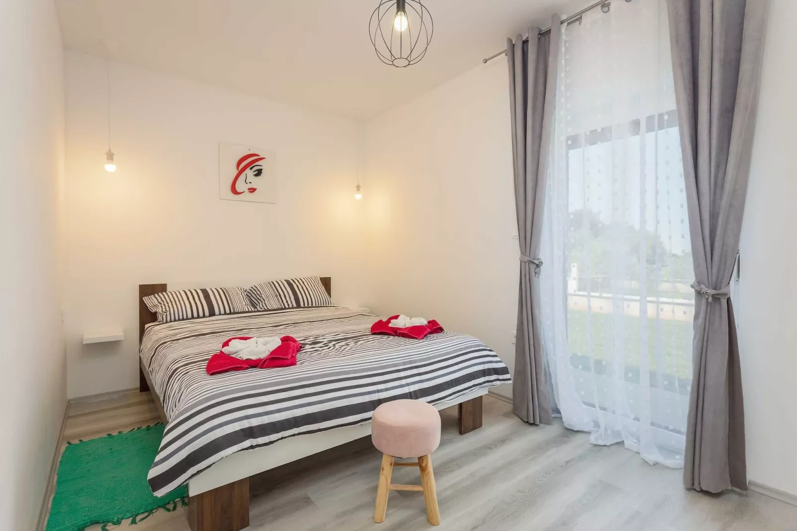 Eco - Beach House Peroj-Slaapkamer