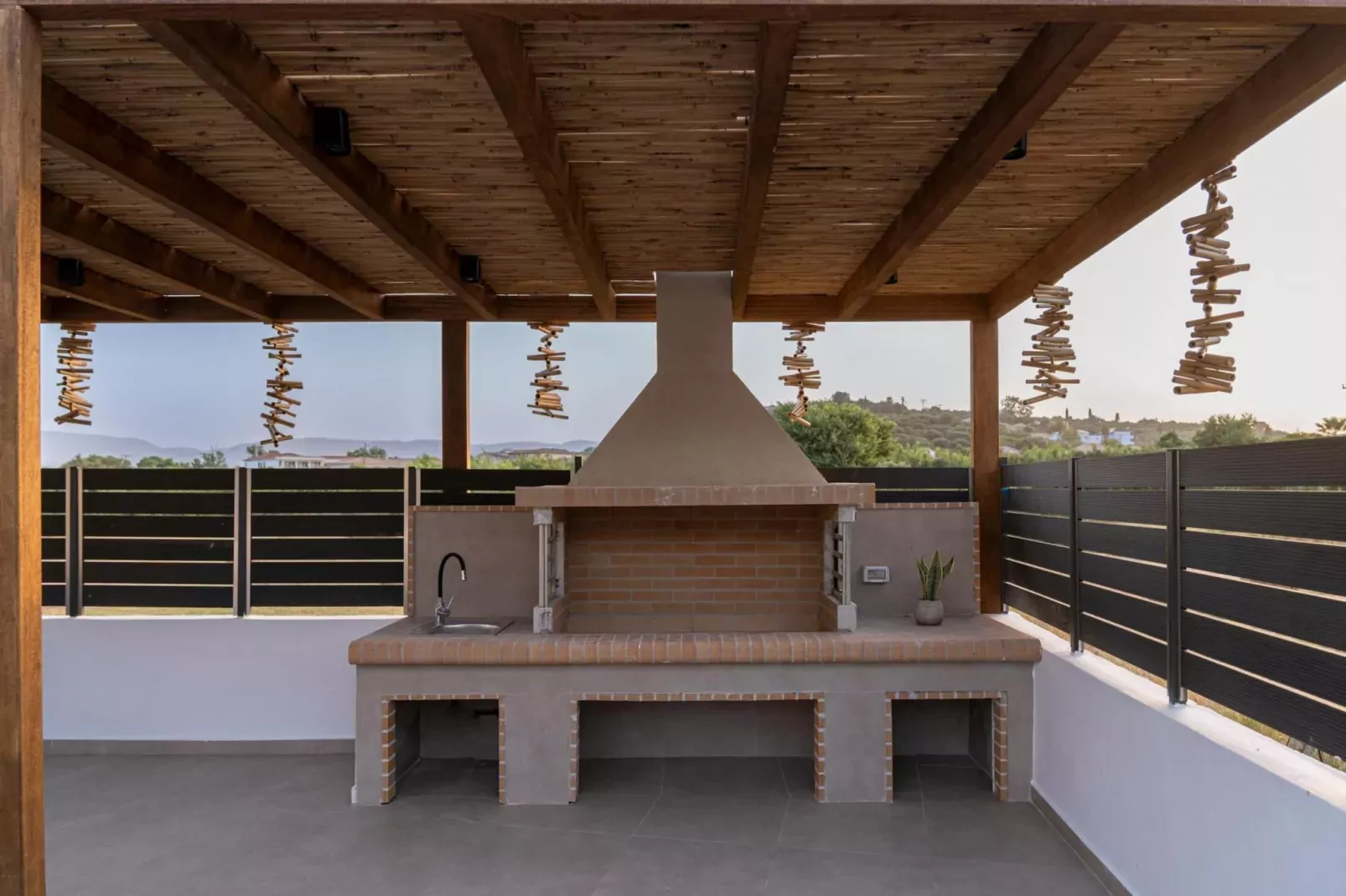 Diamond Villa with swimming pool-Keuken