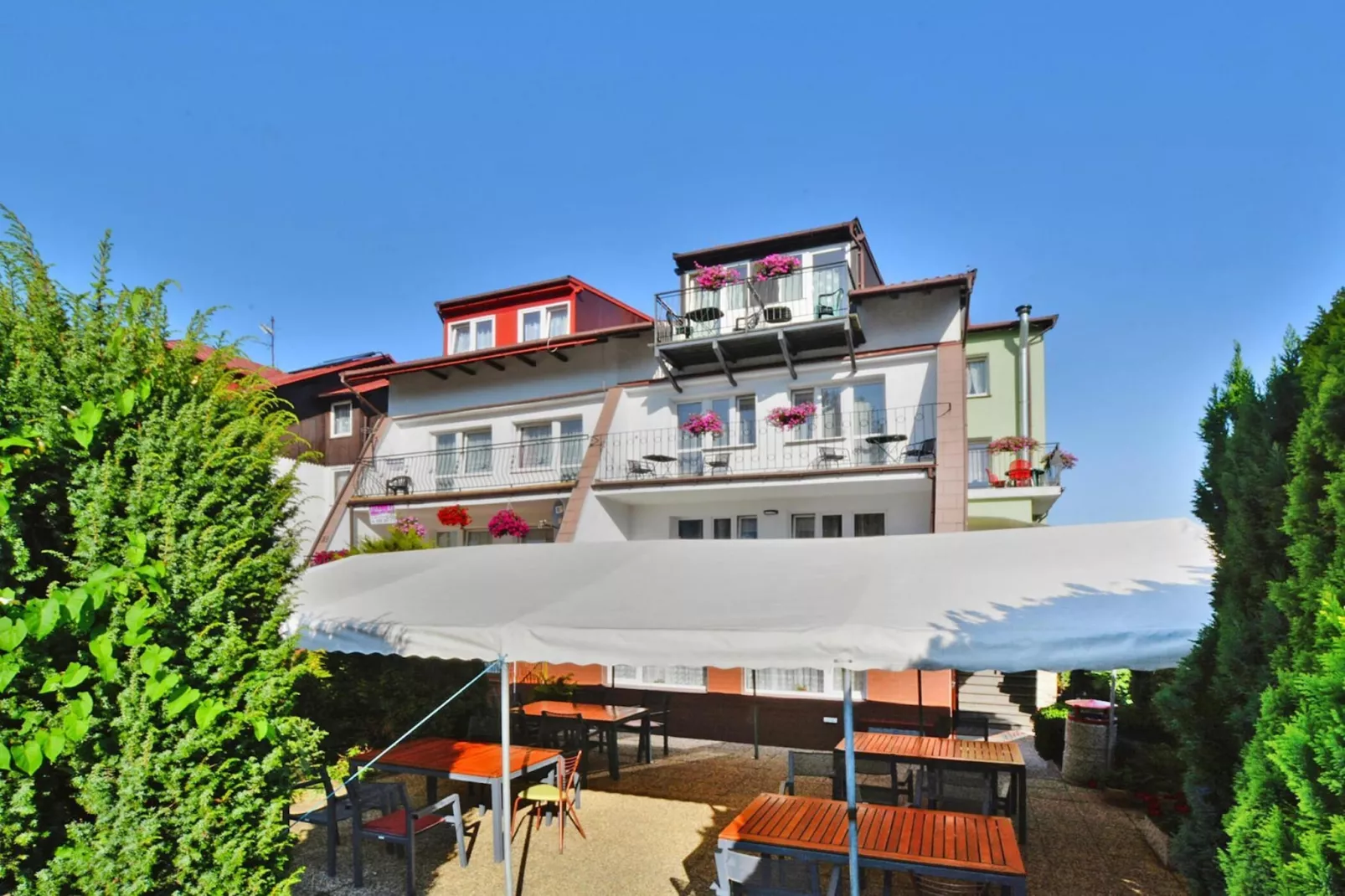 Apartament dla 5 osób Kołobrzeg-Buitenkant zomer