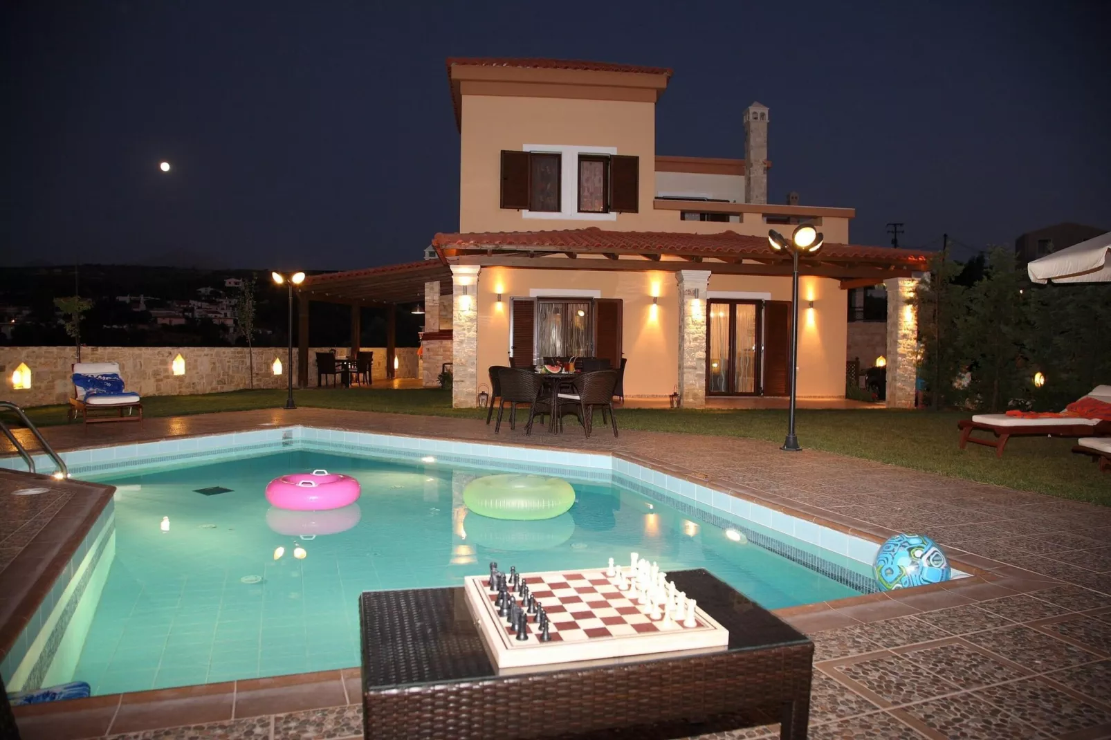 Agnanti Marina villa with private pool-Zwembad