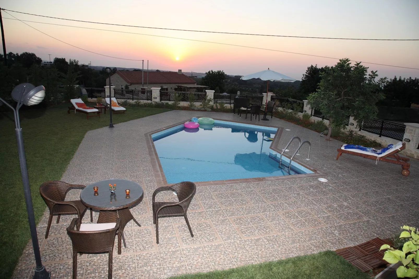 Agnanti Marina villa with private pool-Zwembad