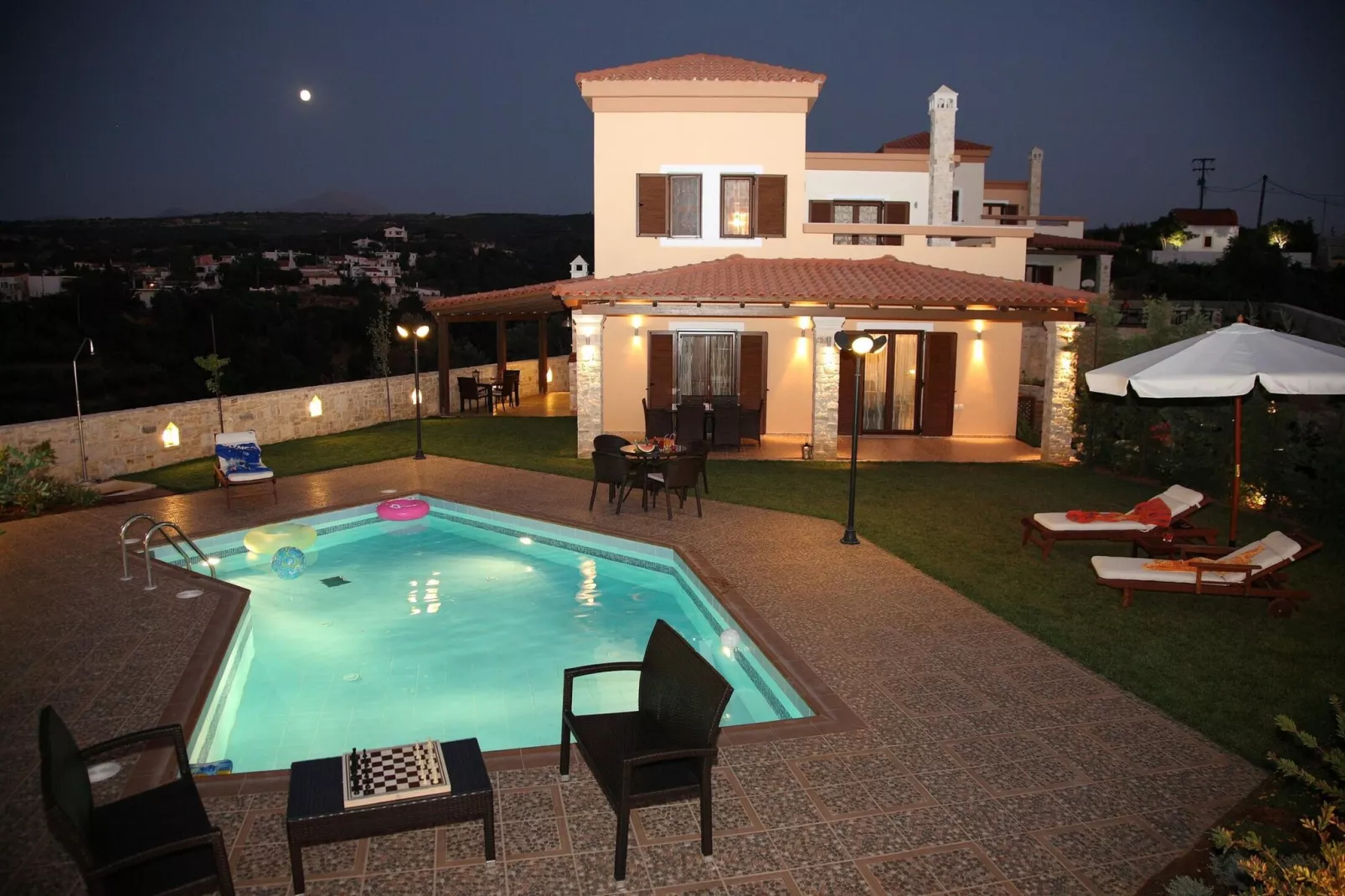 Agnanti Marina villa with private pool-Zwembad
