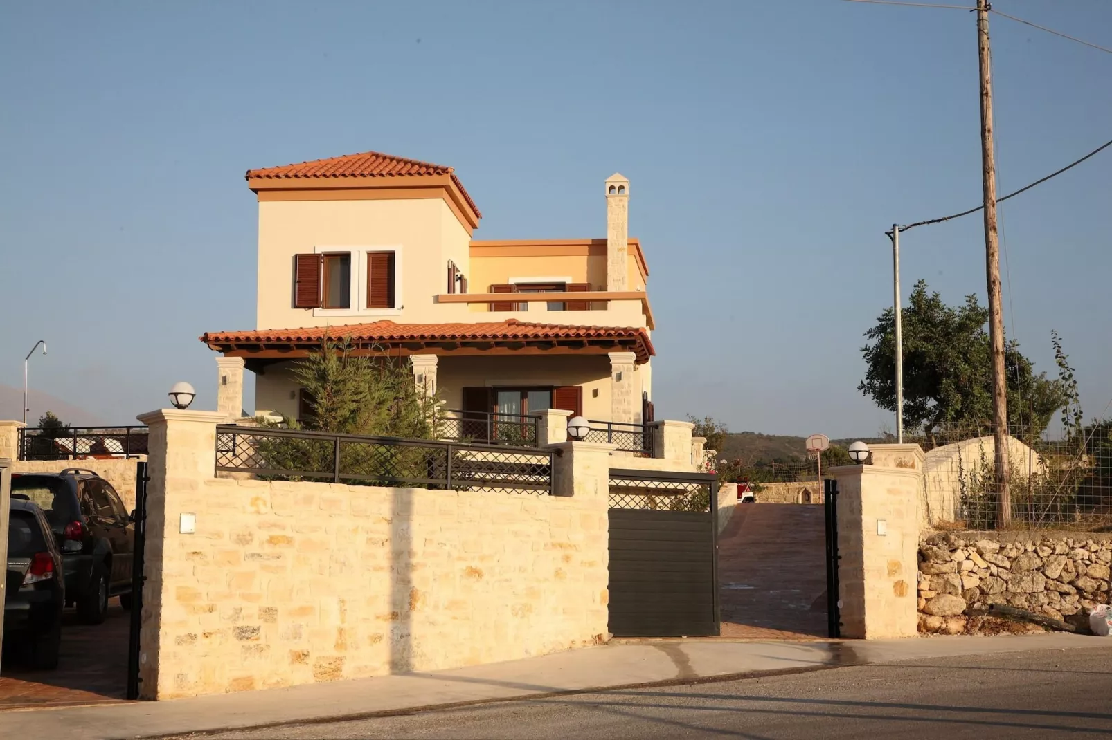 Agnanti Marina villa with private pool-Hal-ontvangst