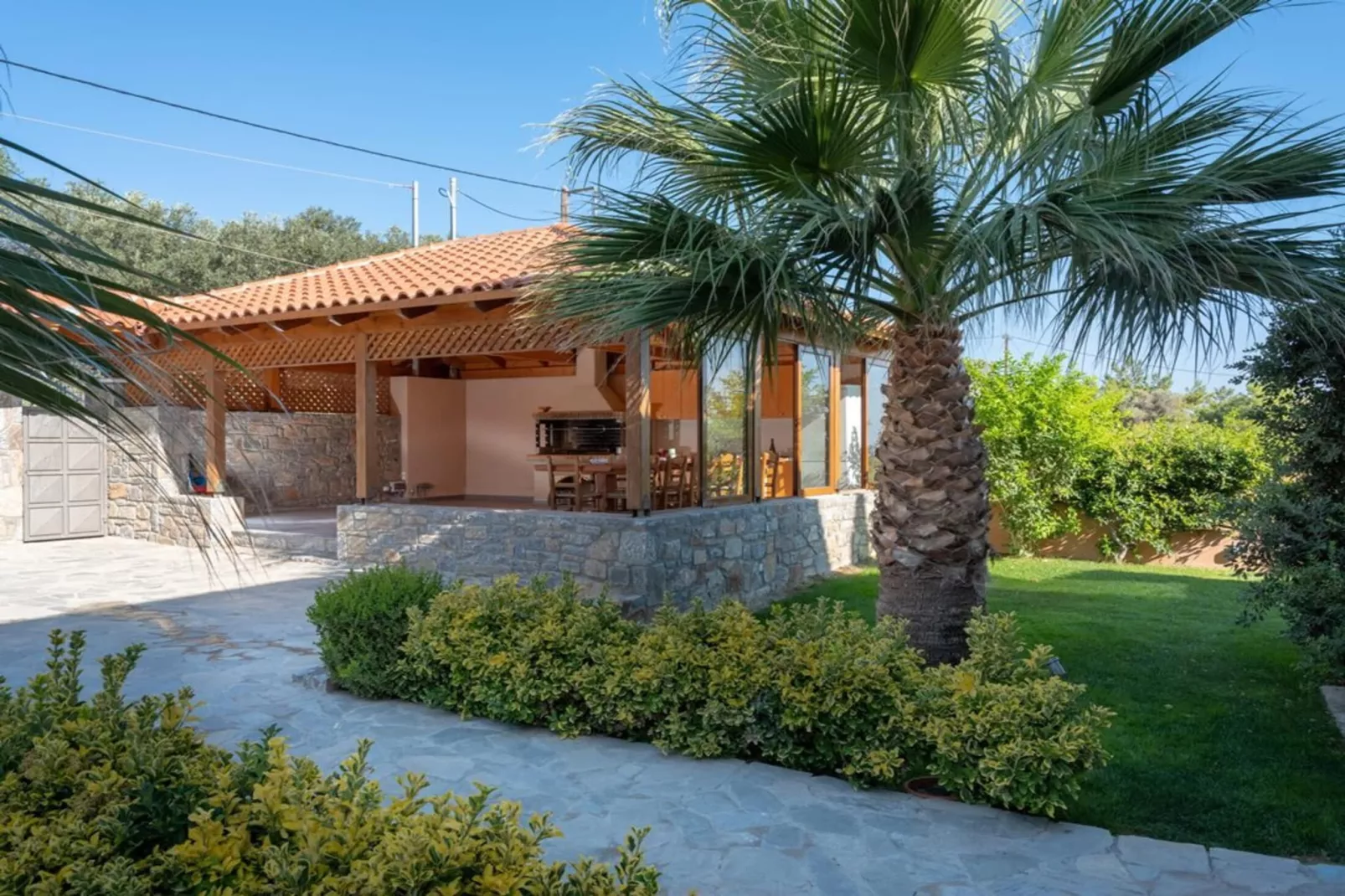 Villa David with private pool-Tuinen zomer
