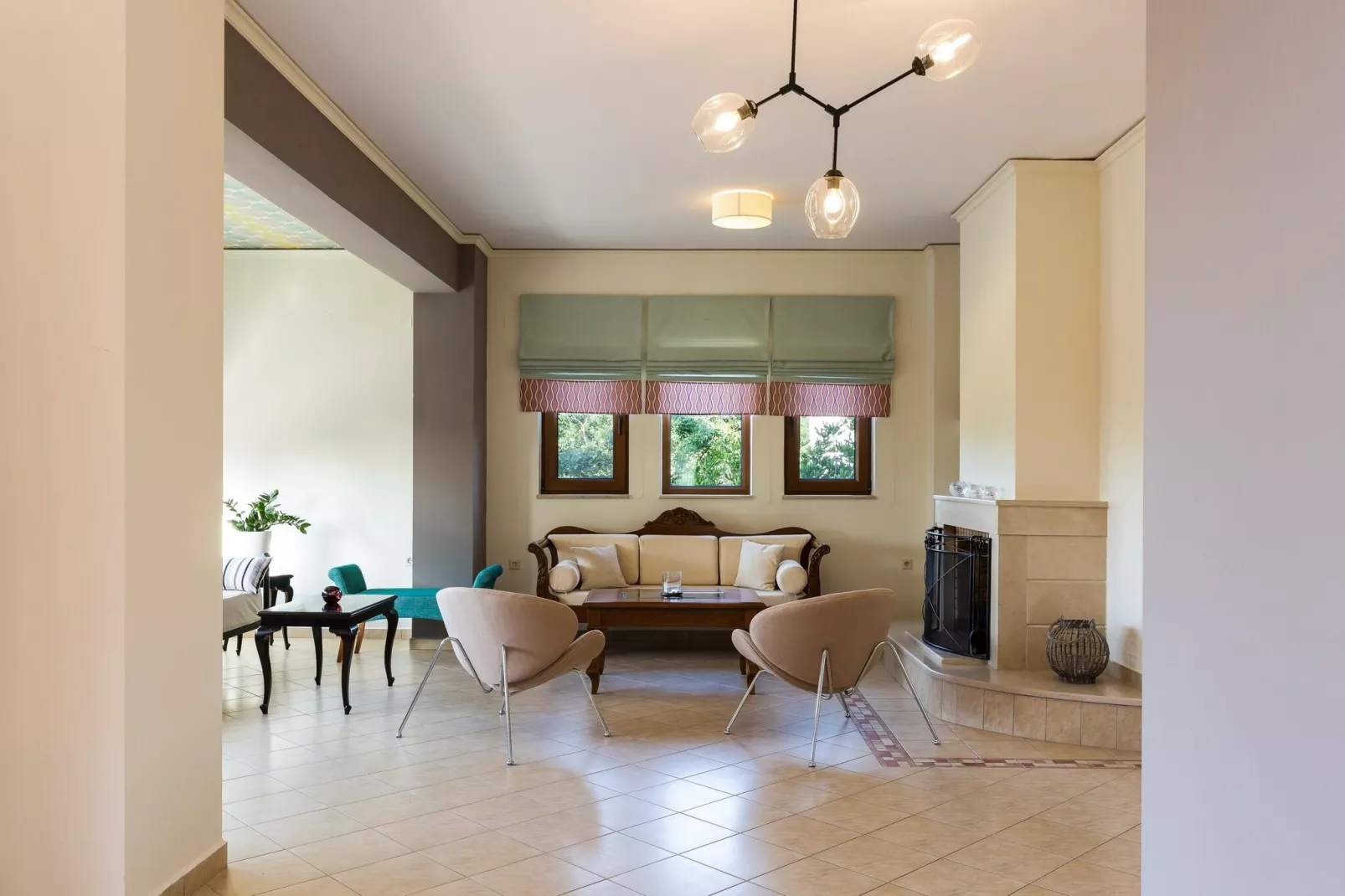 Villa Aspa in Prines-Woonkamer