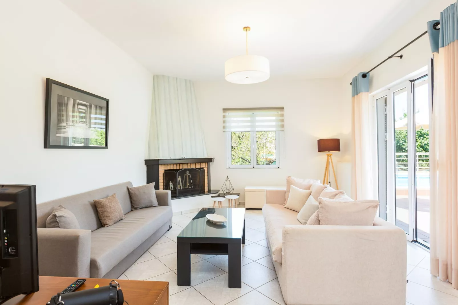 Villa Filia in Prines-Woonkamer