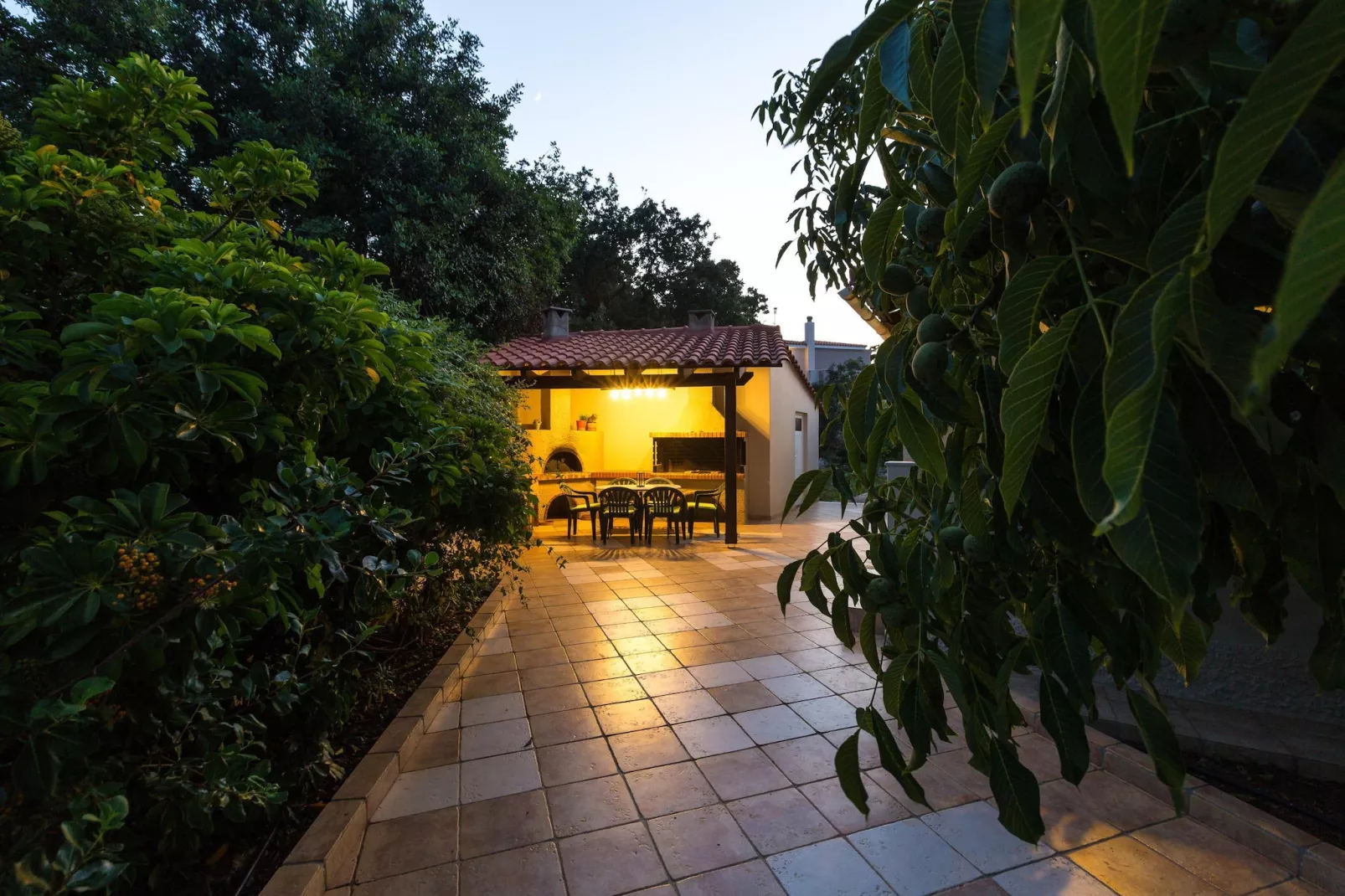 Villa Filia in Prines-Terrasbalkon