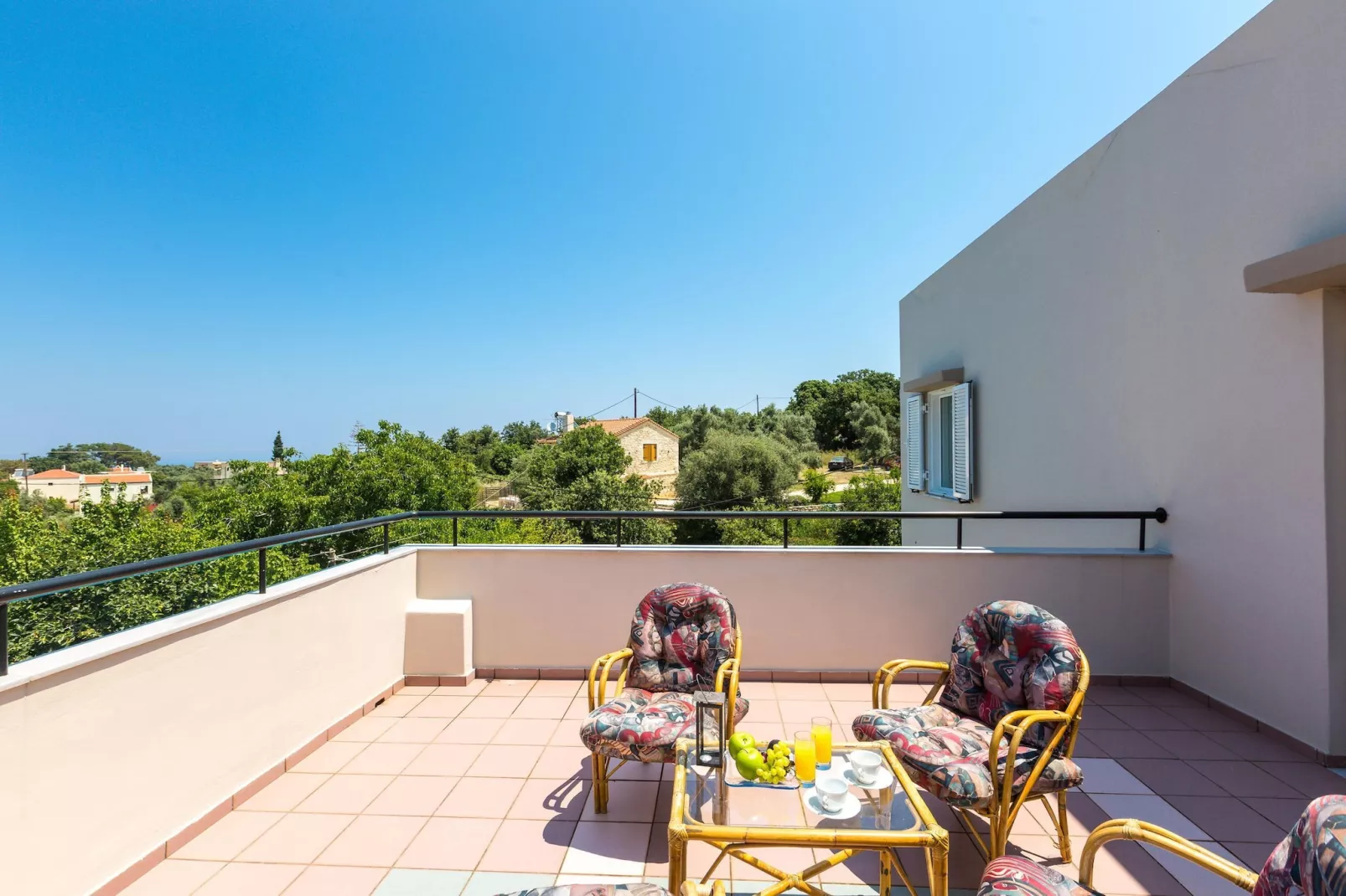 Villa Filia in Prines-Terrasbalkon
