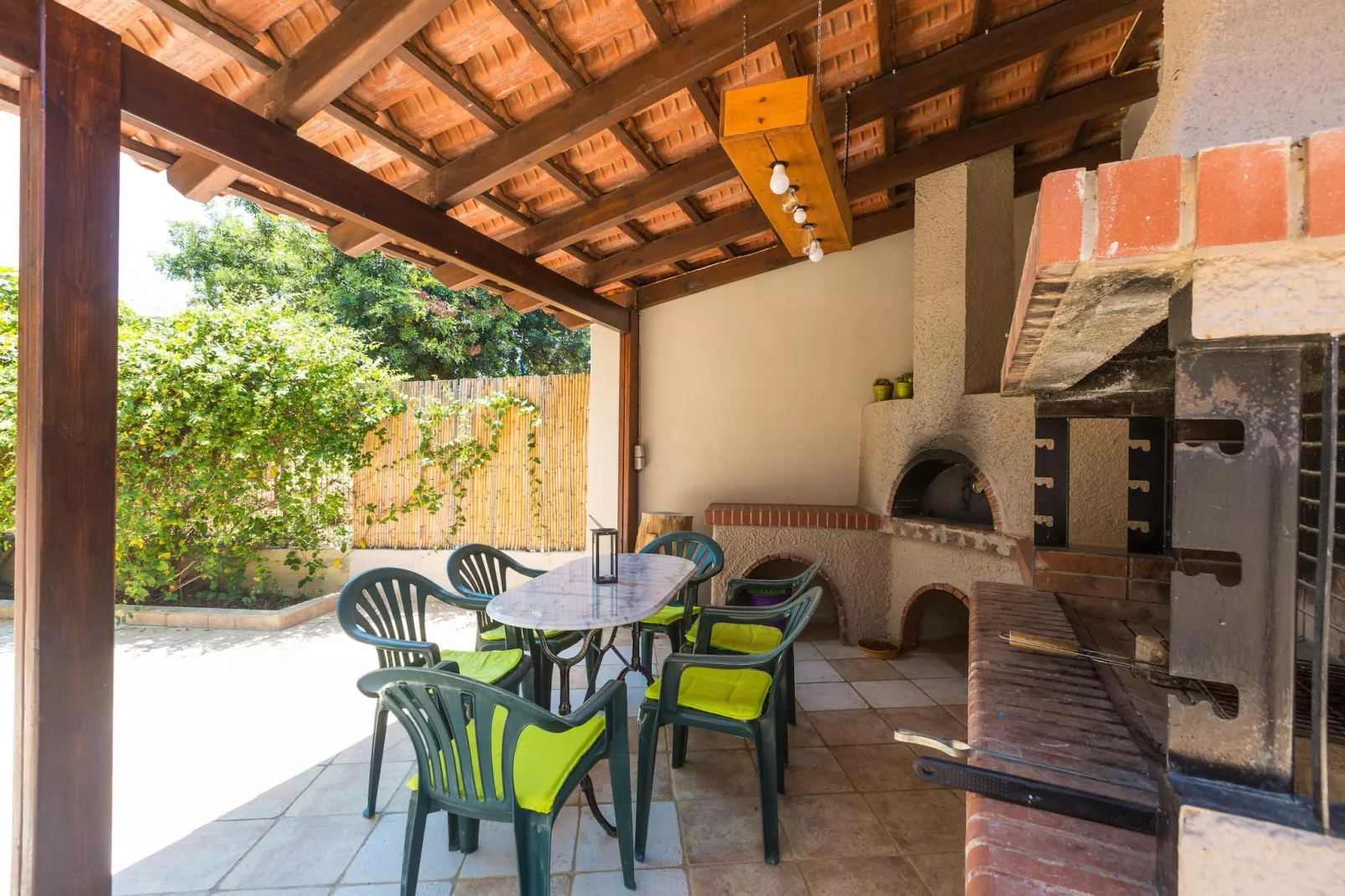 Villa Filia in Prines-Terrasbalkon