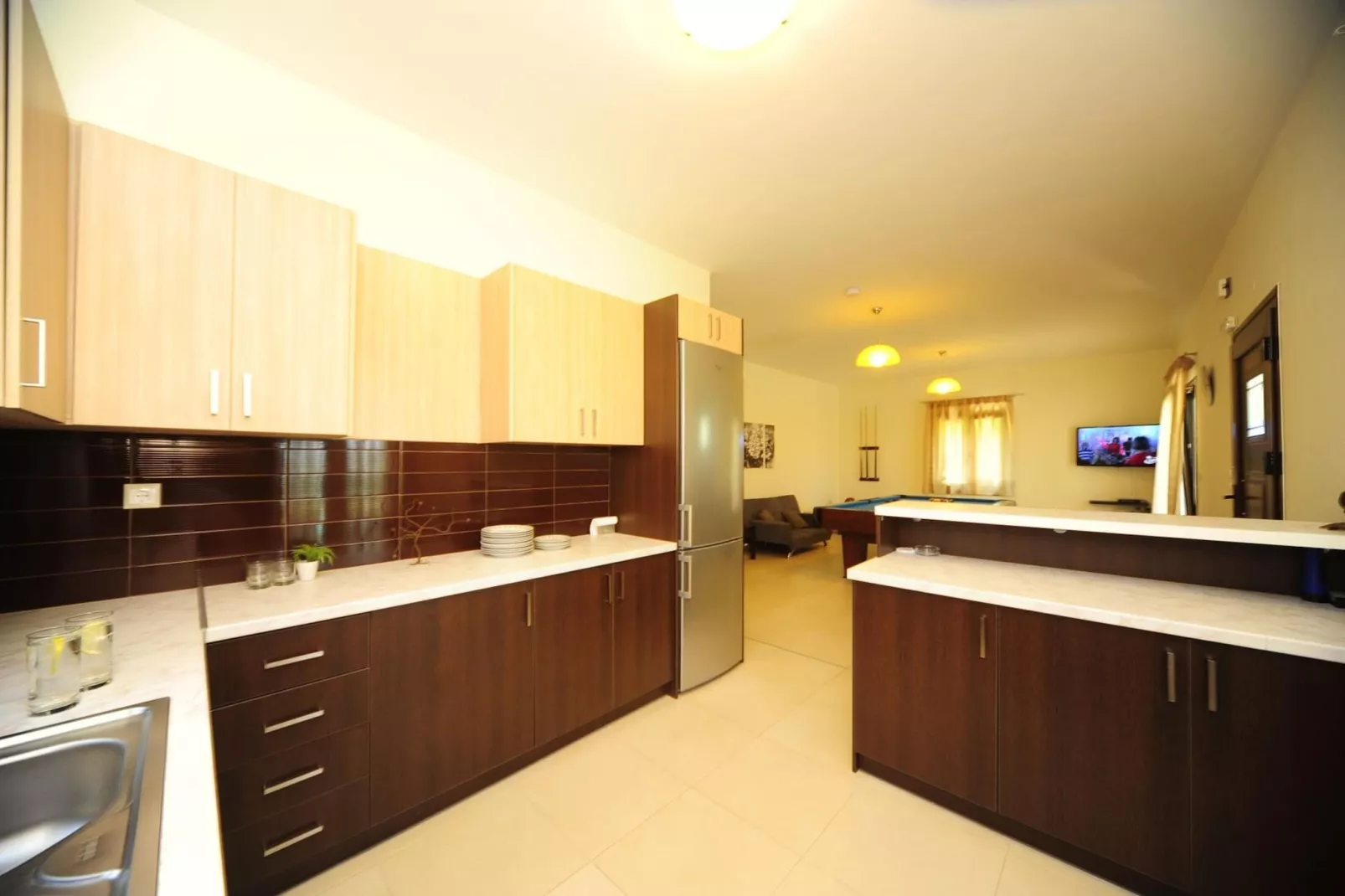 Villa Orsalia with private pool-Keuken