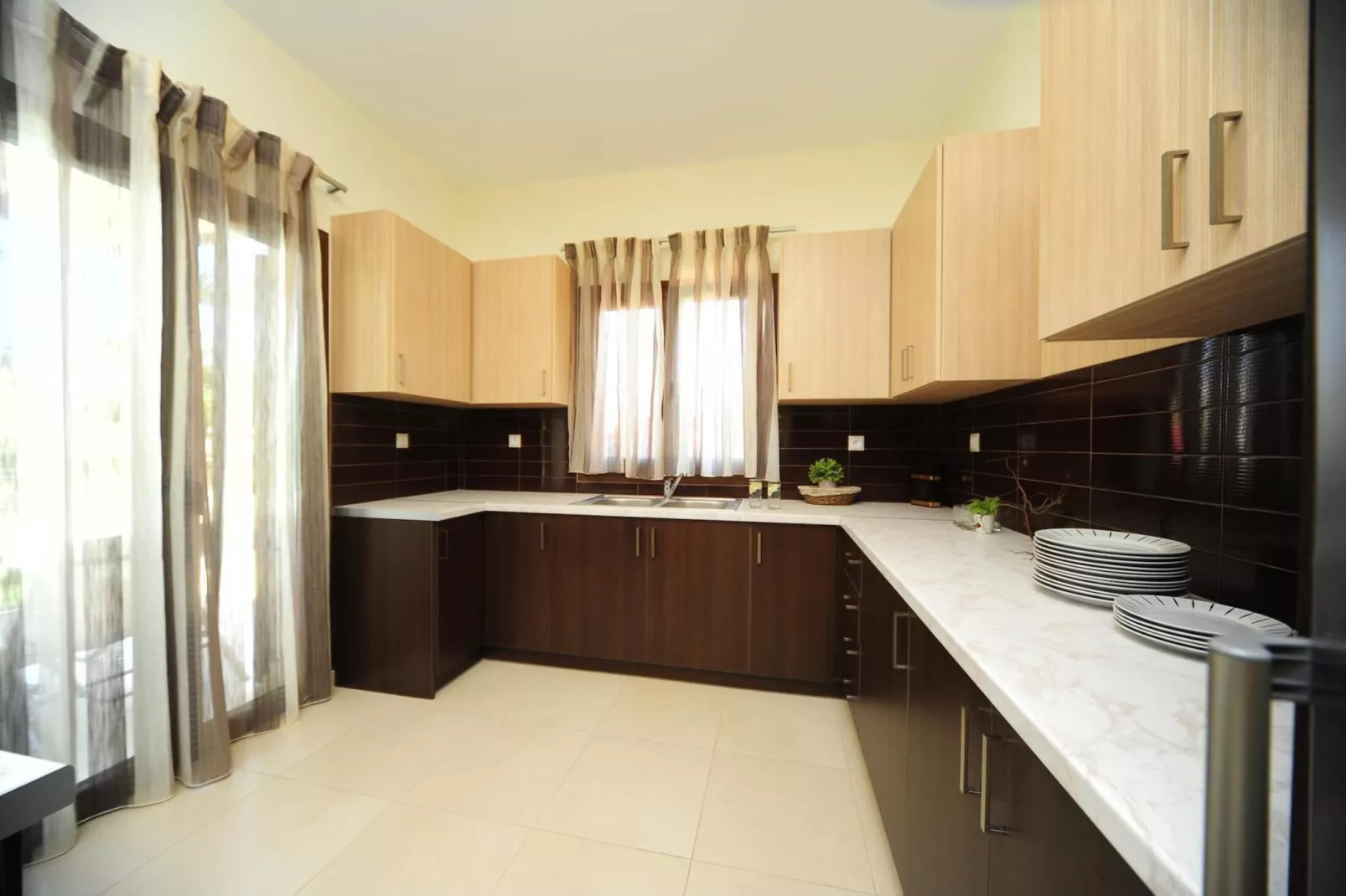 Villa Orsalia with private pool-Keuken