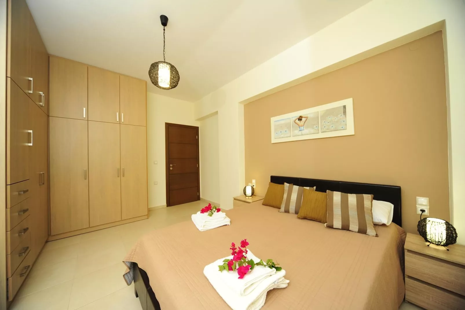 Villa Orsalia with private pool-Slaapkamer