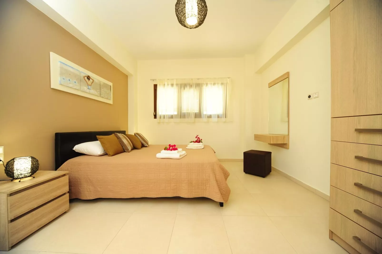 Villa Orsalia with private pool-Slaapkamer