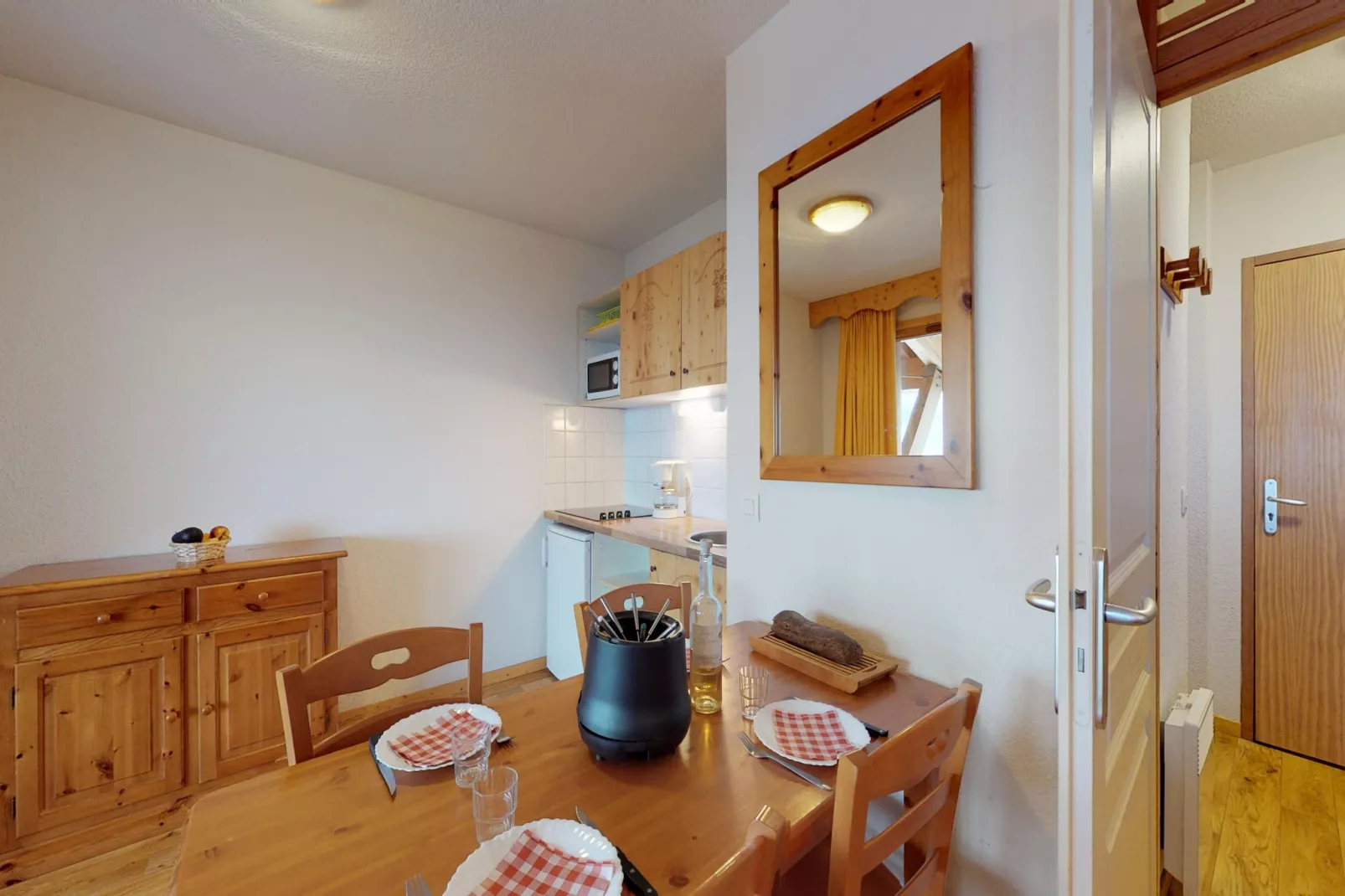 Vercors 2 032-FAMILLE & MONTAGNE studio 4 pers-Woonkamer