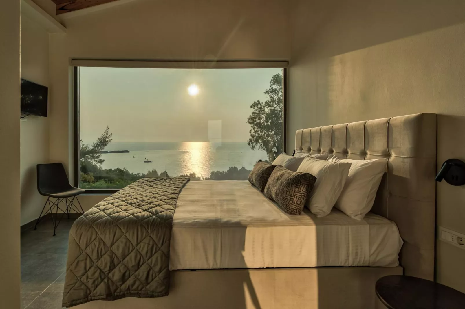 Luxury Villa Mon I Vassilikos-Slaapkamer