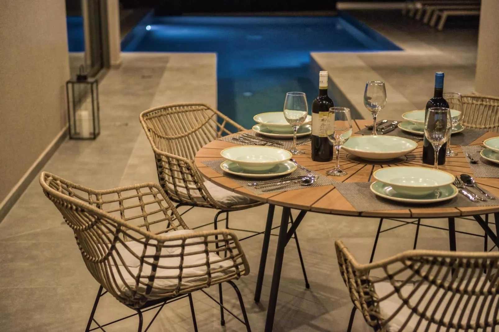 Luxury Villa Mon I Vassilikos-Eetkamer