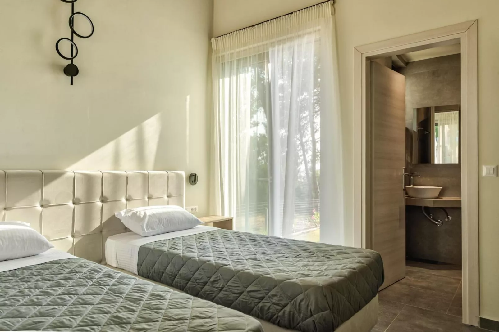 Luxury Villa Mon I Vassilikos-Slaapkamer