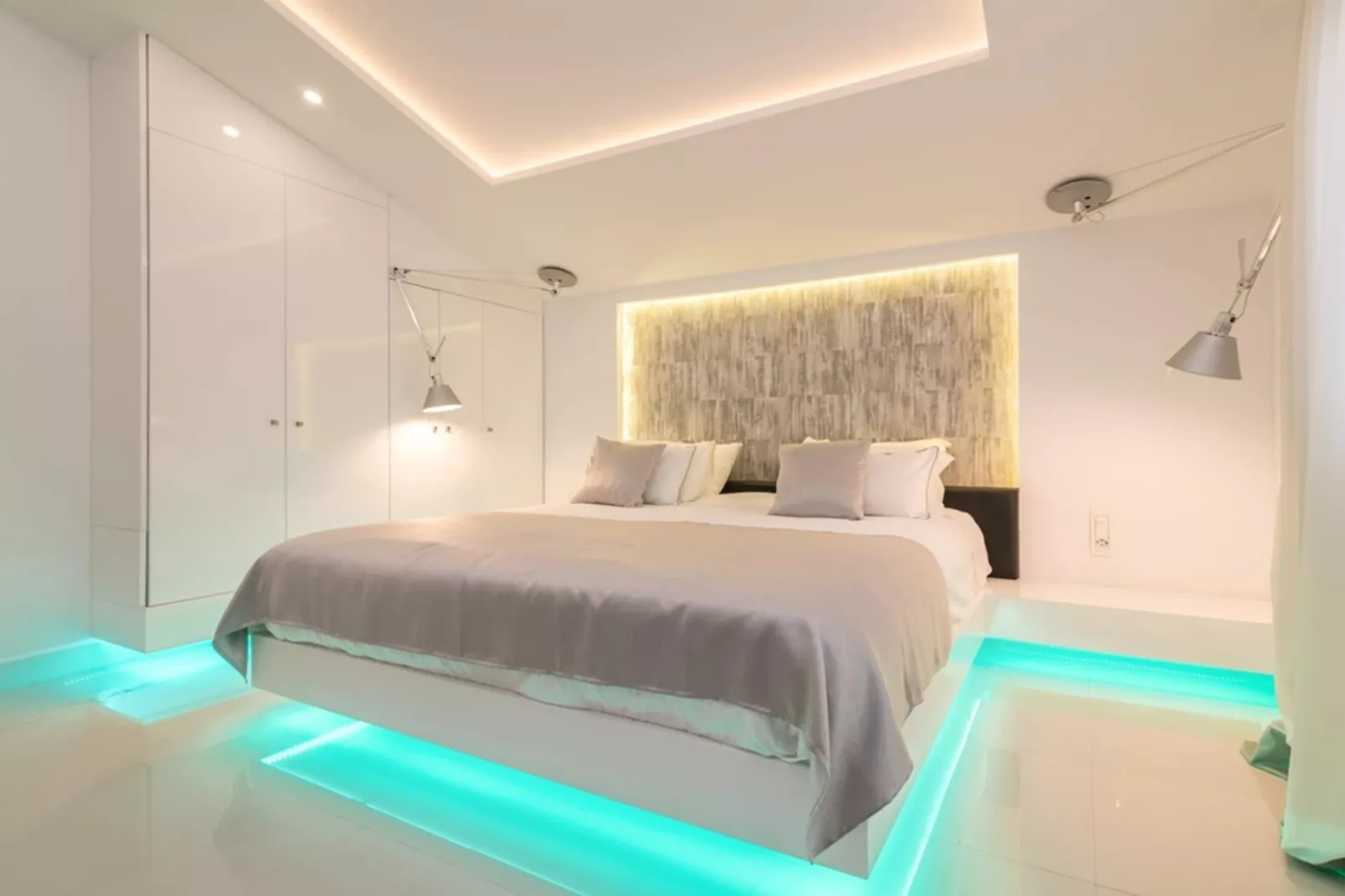 Luxury Villa Cavo Mare Meltemi with pool & jacuzzi-Slaapkamer