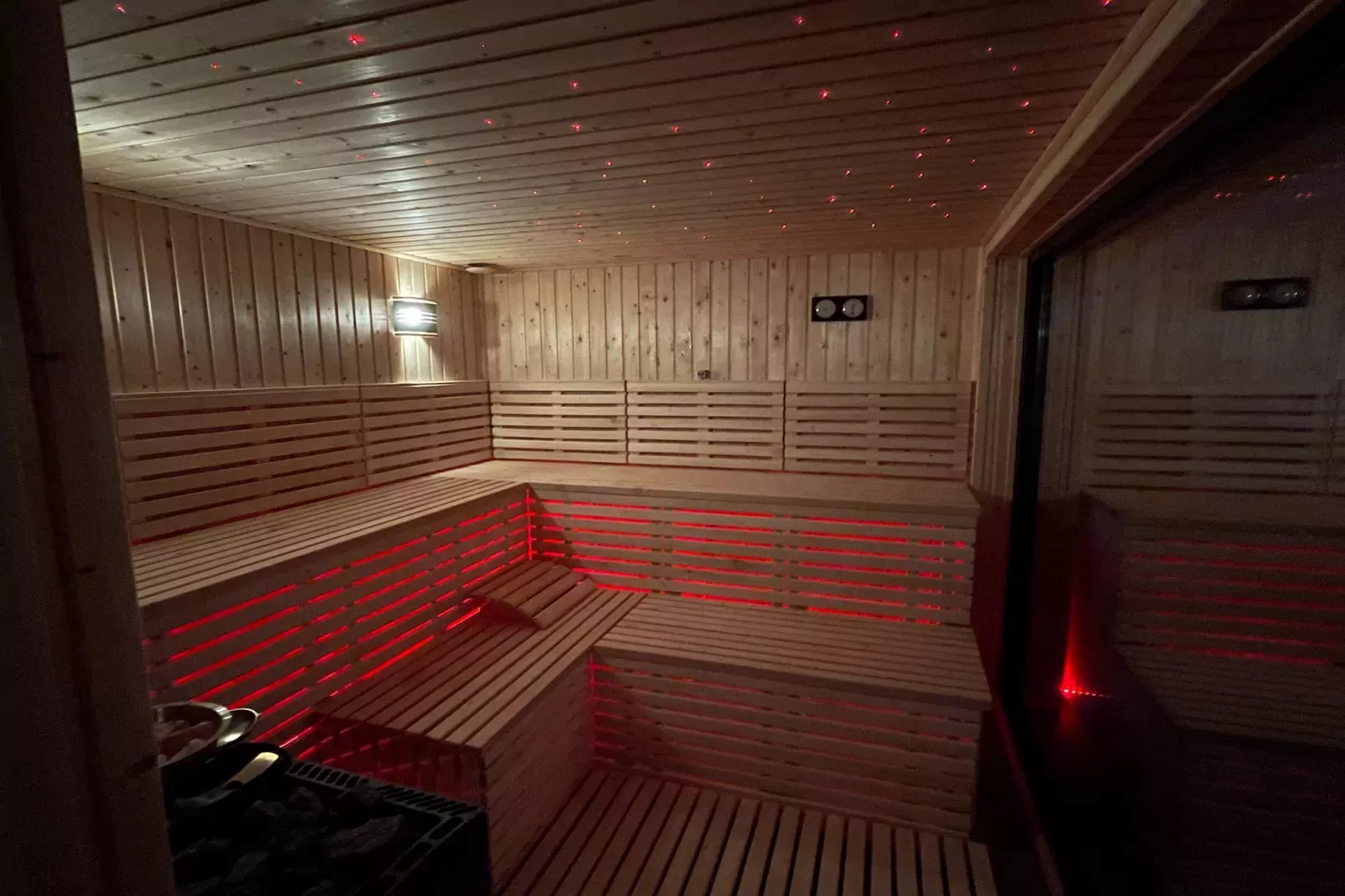 Domki wakacyjne PREMIUM PLUS dla 7 osób Sianożęty-Sauna