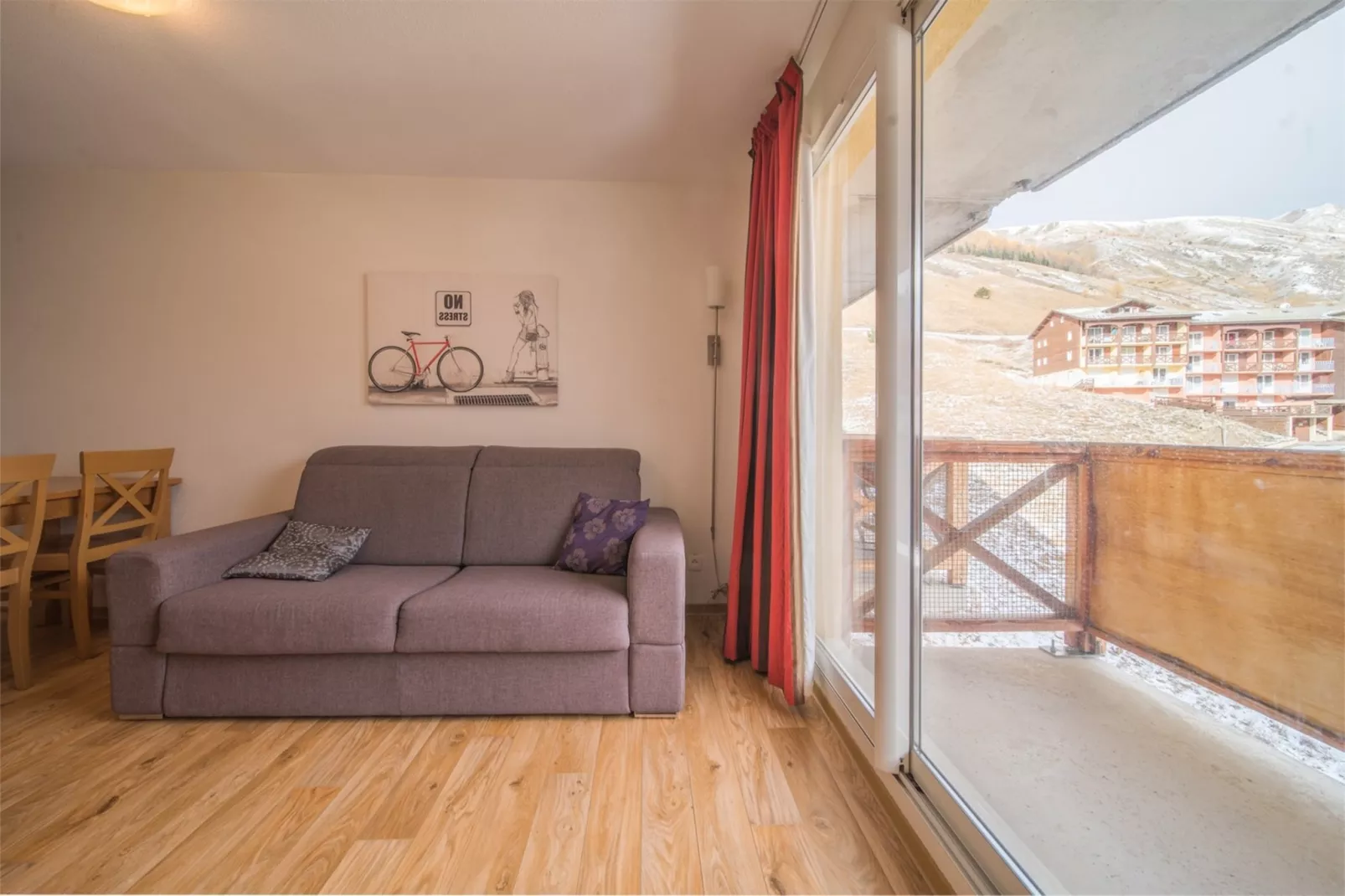 Les Cimes N°617 - 3P6-Woonkamer