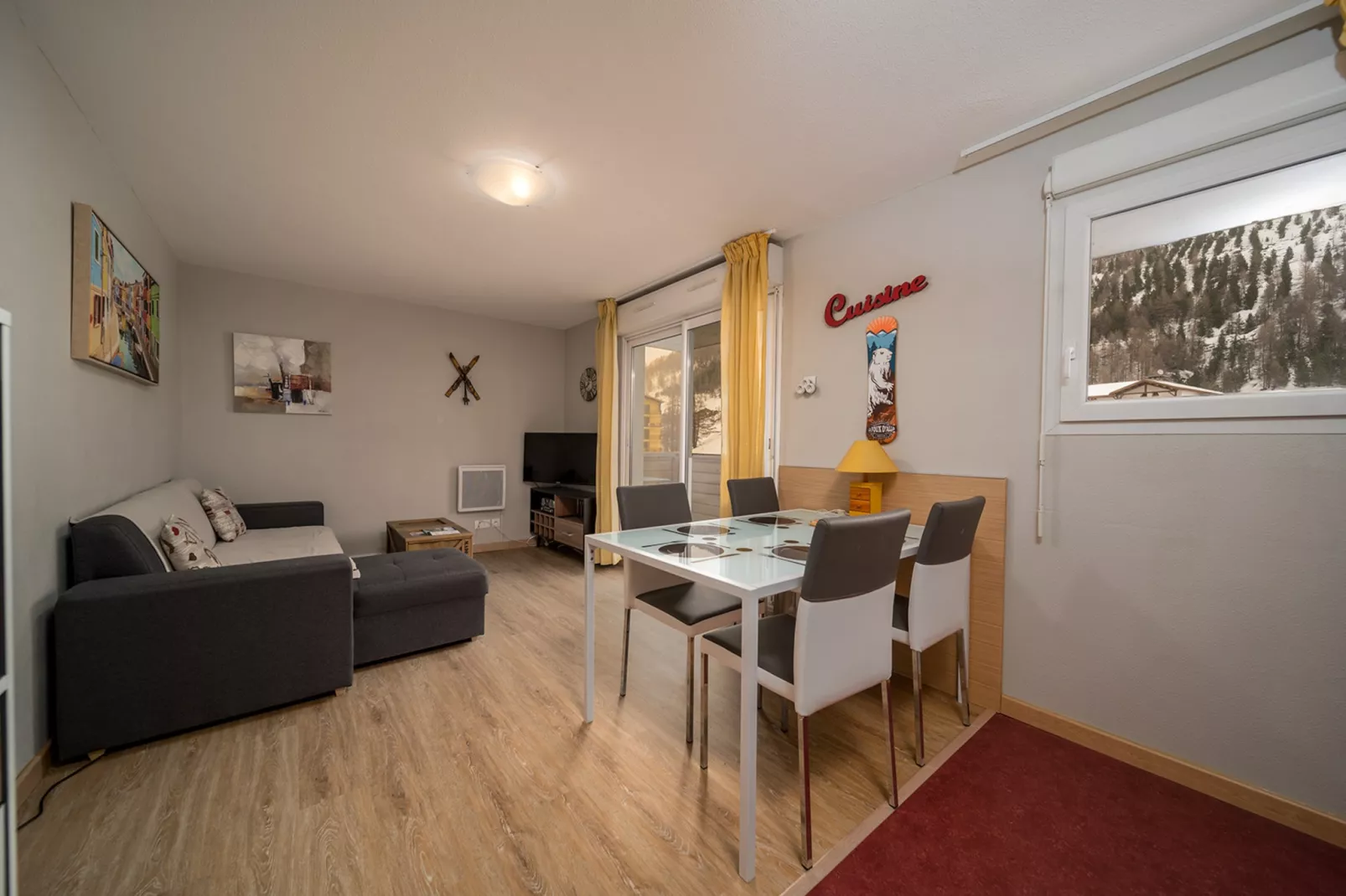 C. du Verdon N°2202 - 3P5-Woonkamer