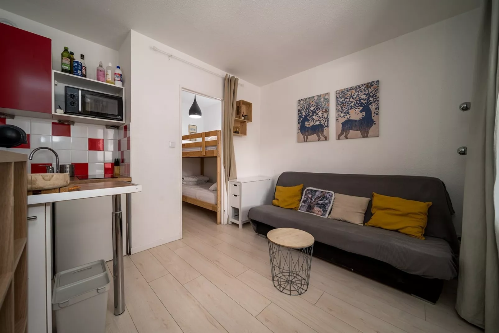 LES TERRASSES DE LA FOUX N°291 - ST4-Woonkamer