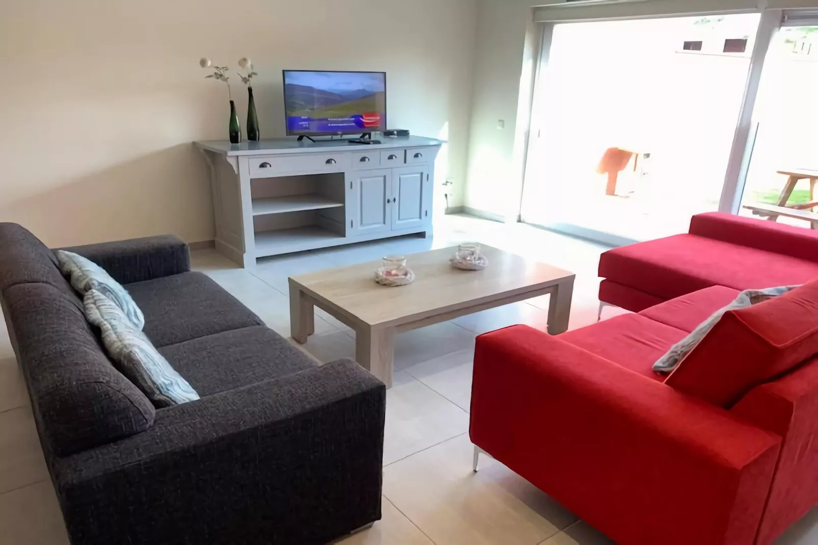 Vakantiehuisje 6px-Woonkamer