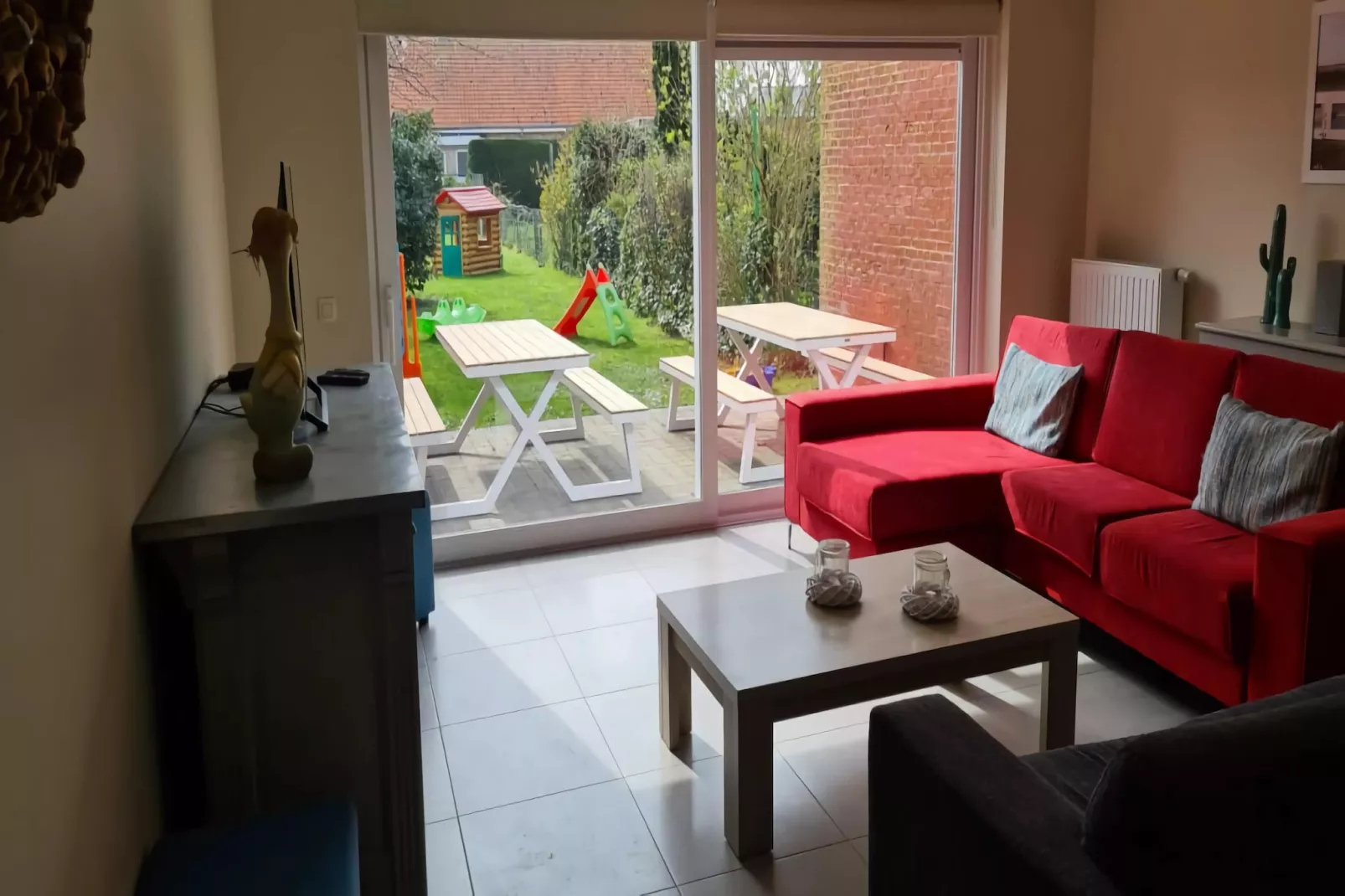 Vakantiehuisje 6px-Woonkamer