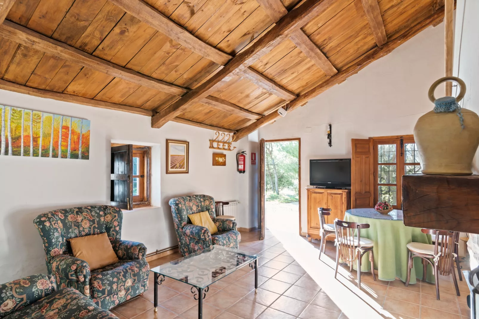 Casa del Guarda 6-Woonkamer