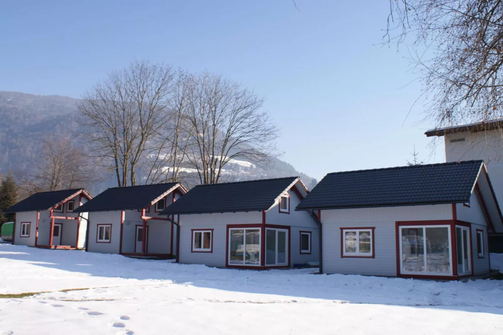 Blasge Ferienhaus 3 - 58m²-Exterieur winter