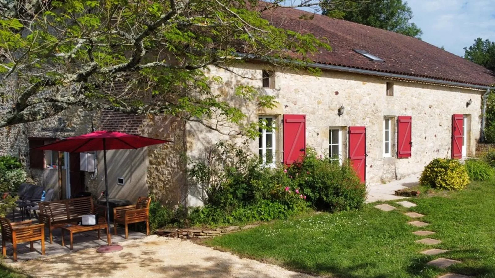 Domaine Saint Martin le Redon-Buitenkant zomer