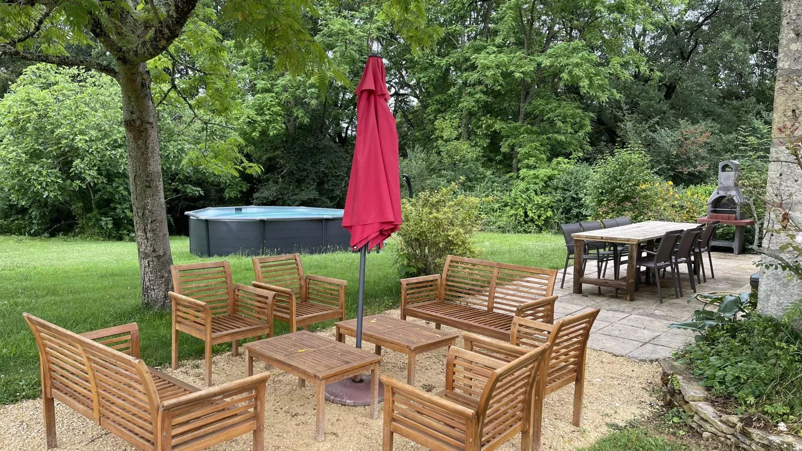 Domaine Saint Martin le Redon-Terrasbalkon