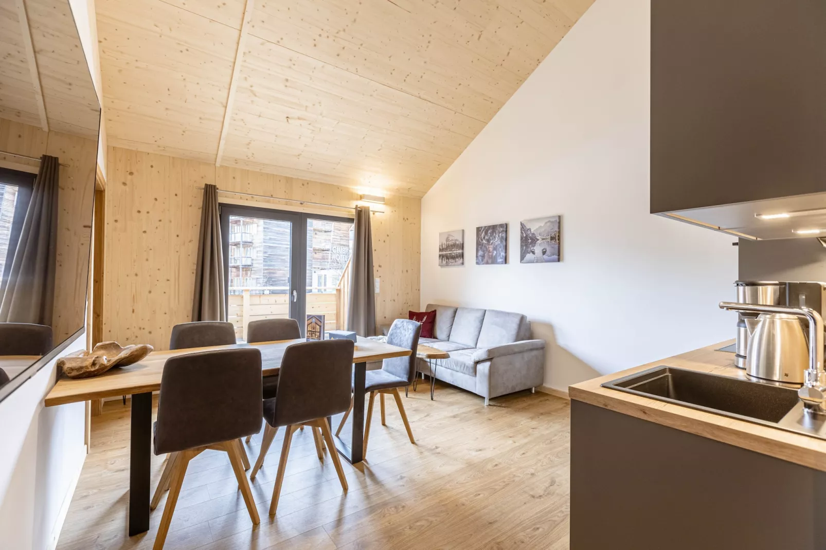 Bergresort Lachtal 3-Woonkamer